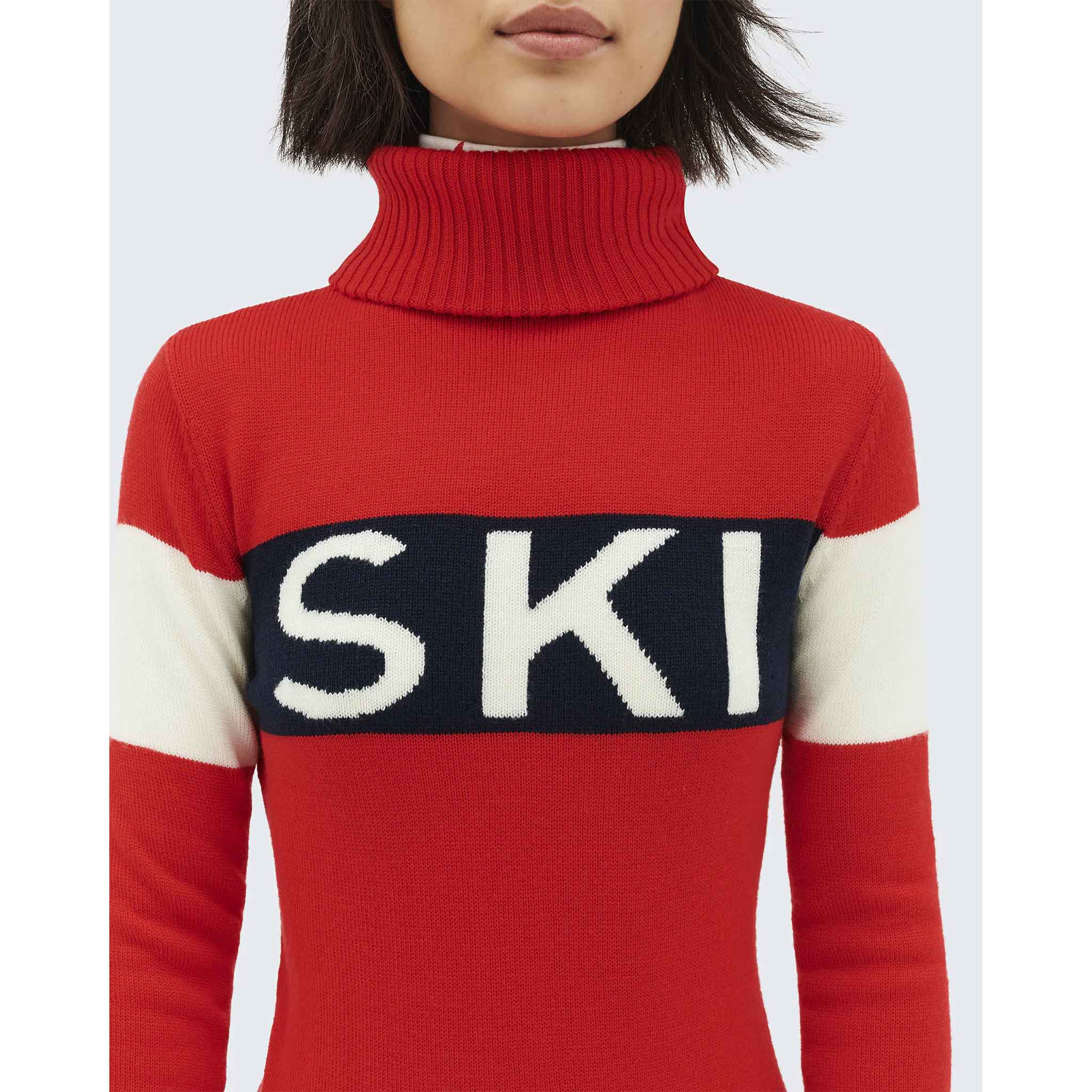 Ski II Sweater in Red
