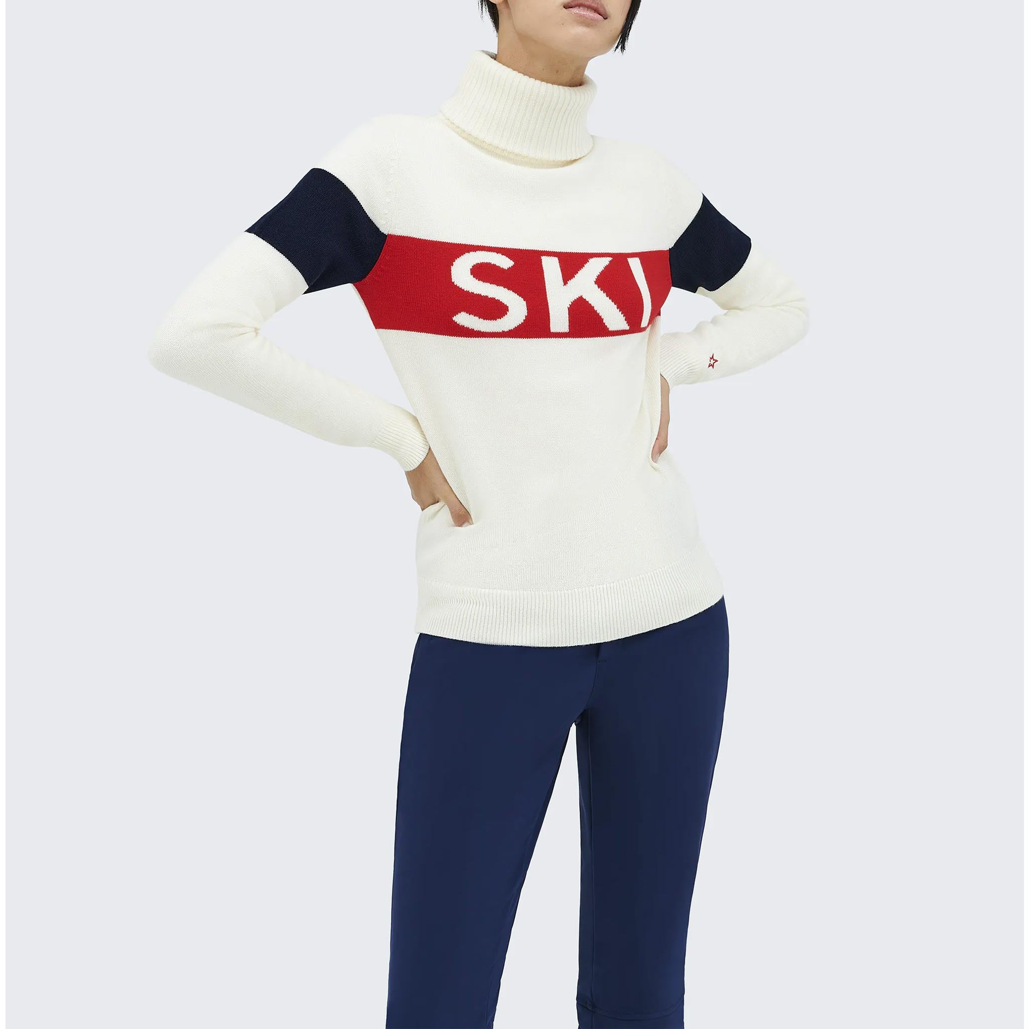 Ski II Sweater in Snow White