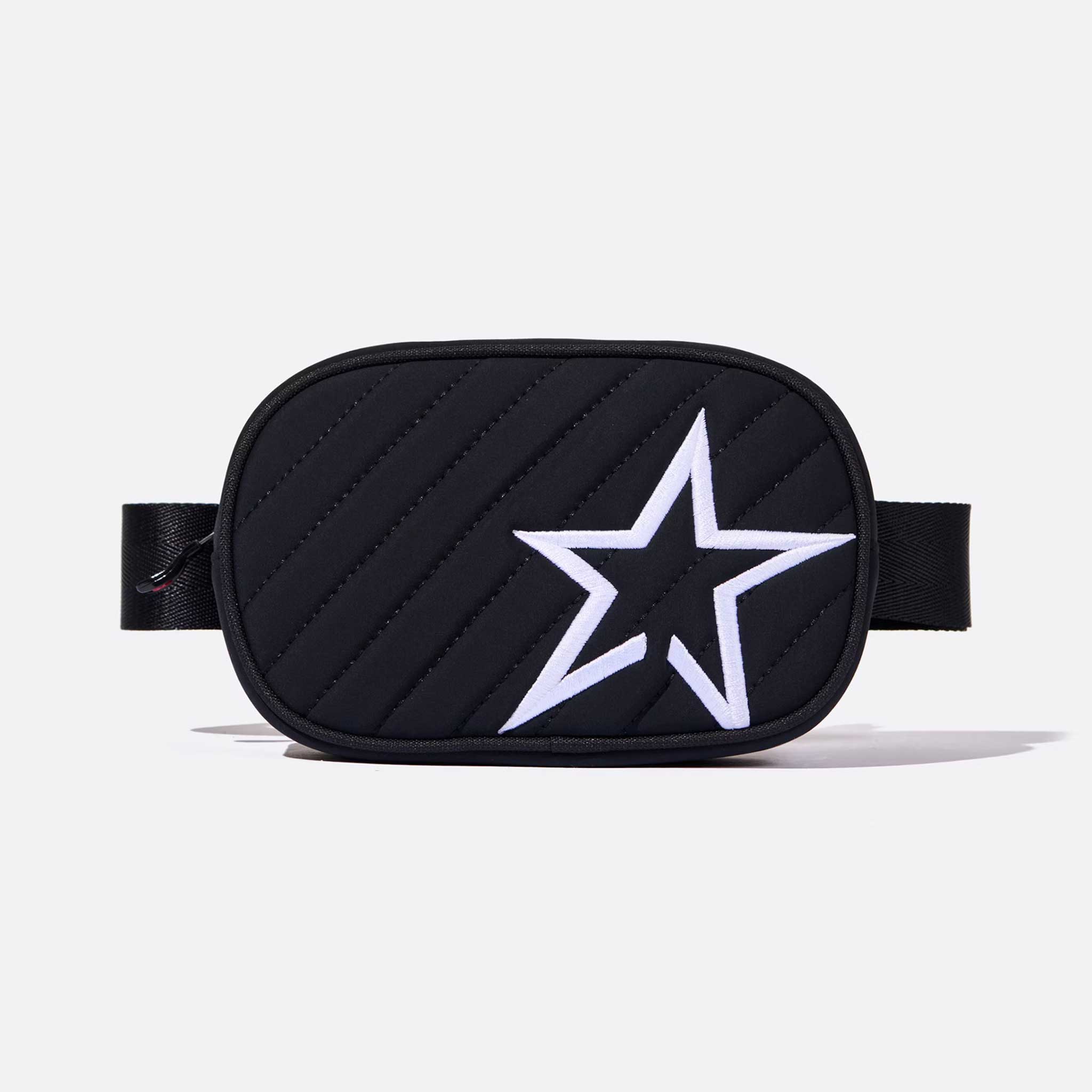 Star Bum Bag in Black - London Ski Co.