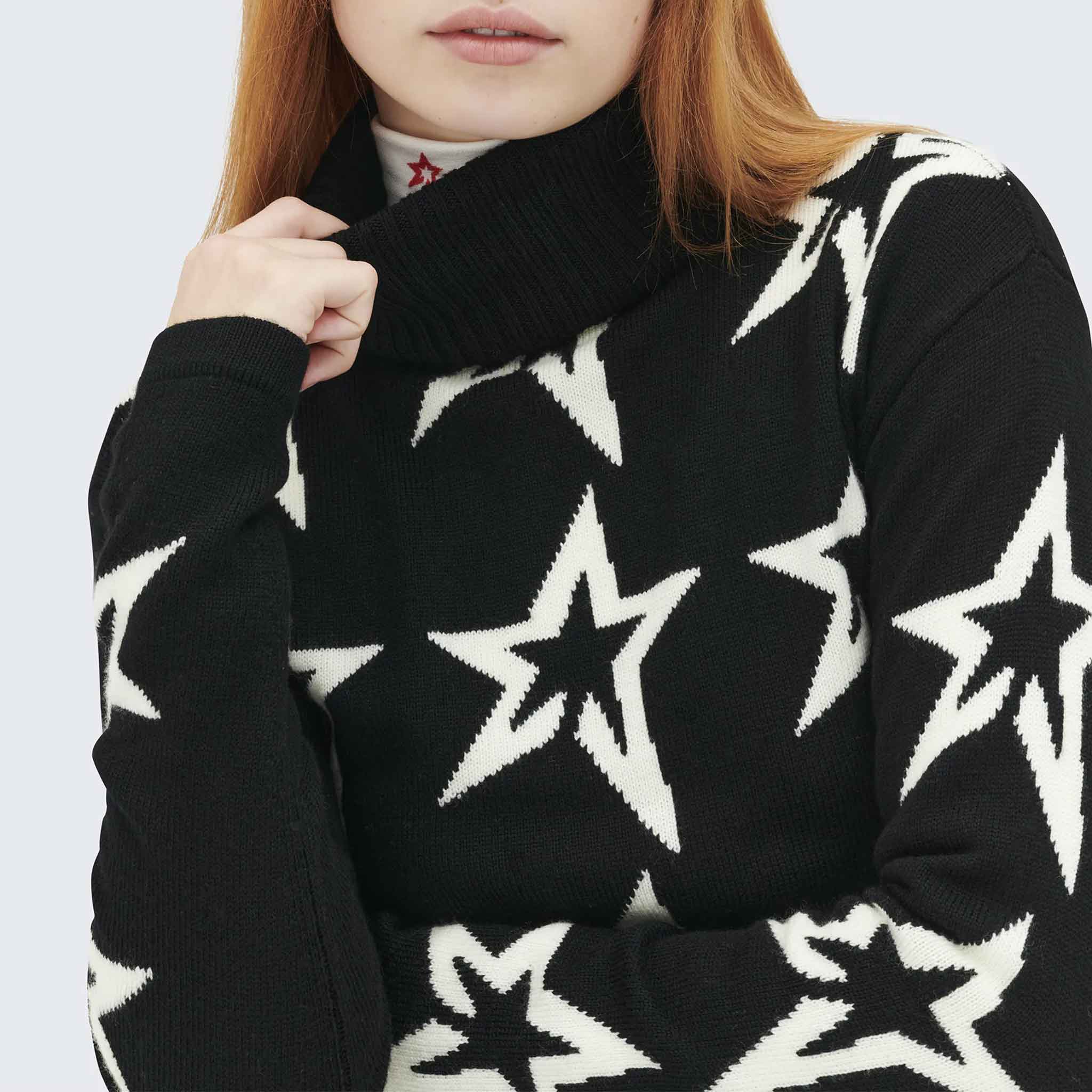 Star Dust Sweater in Black