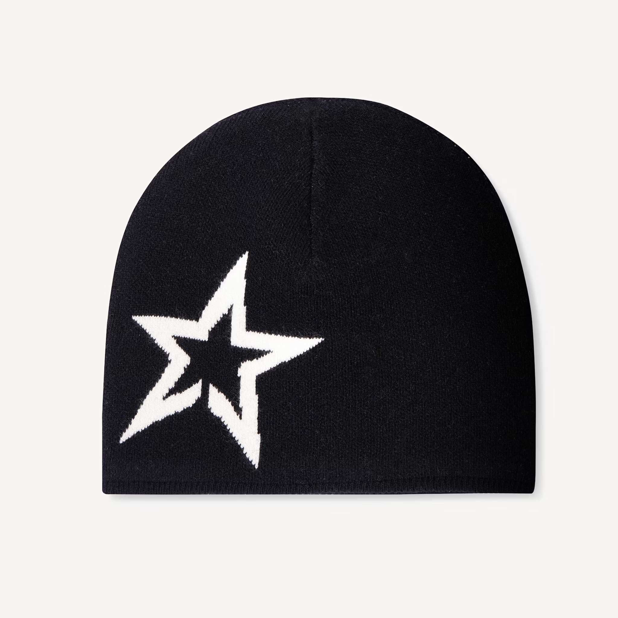 Star Logo Beanie in Black