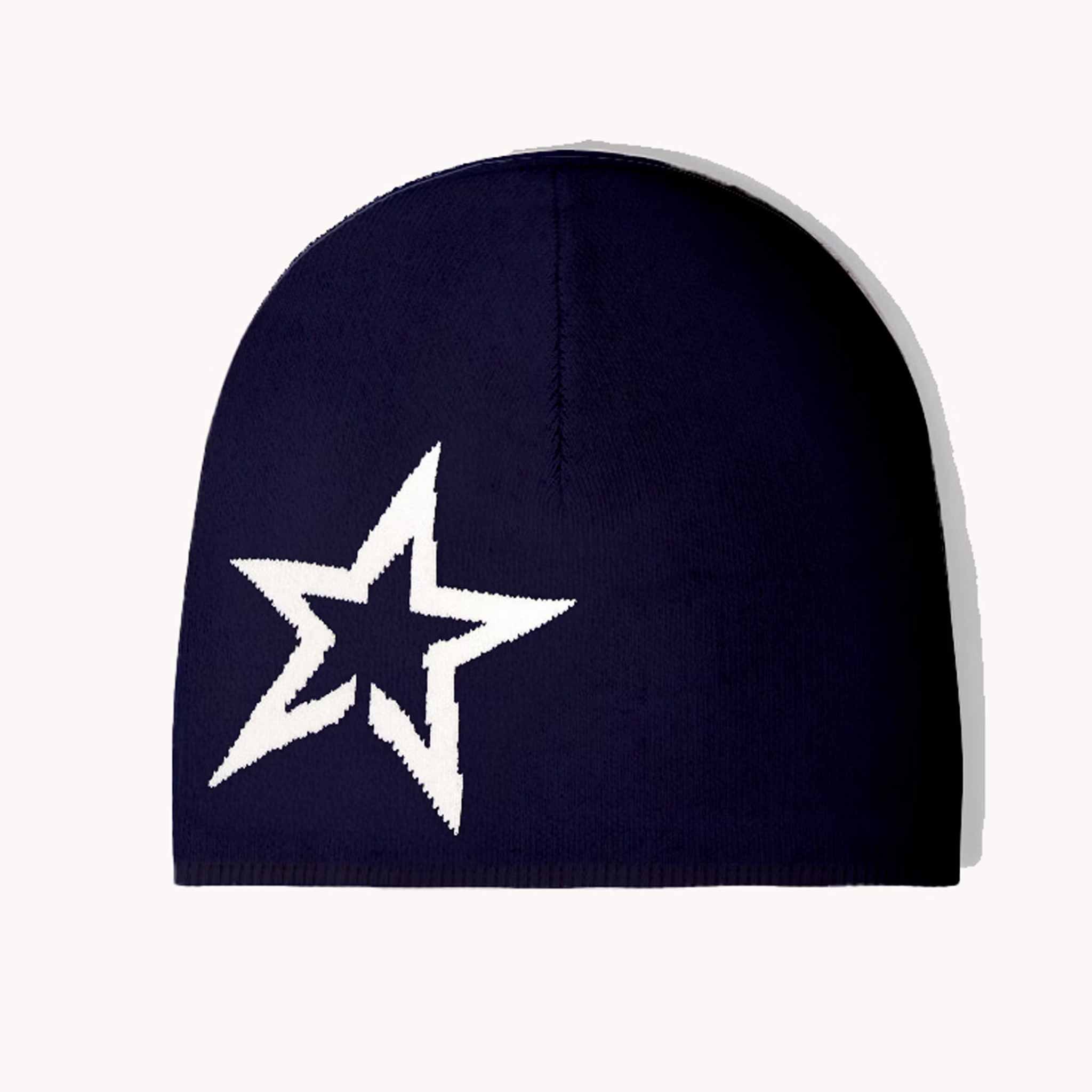 Star Logo Beanie in Navy