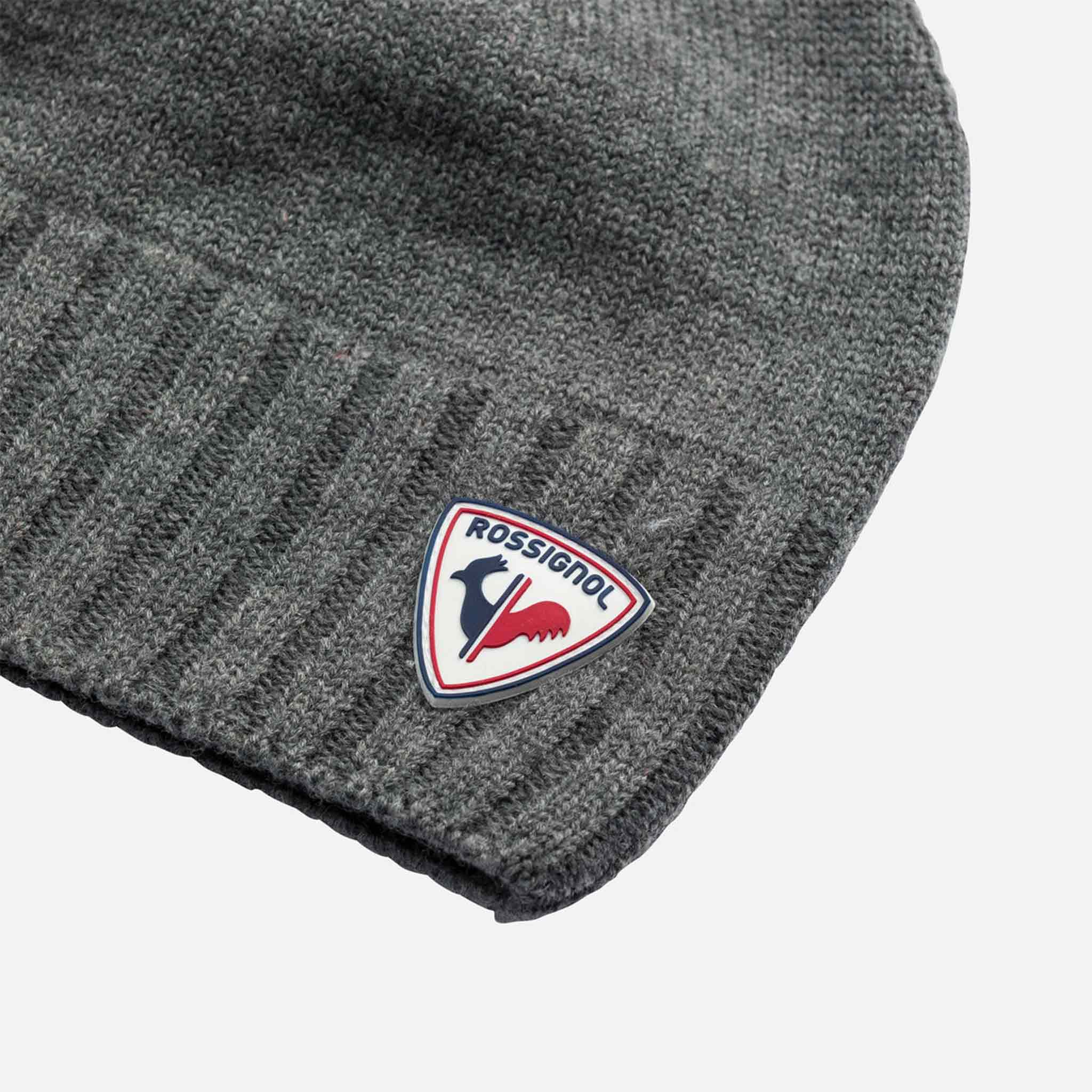 Alan Beanie in Heather Grey