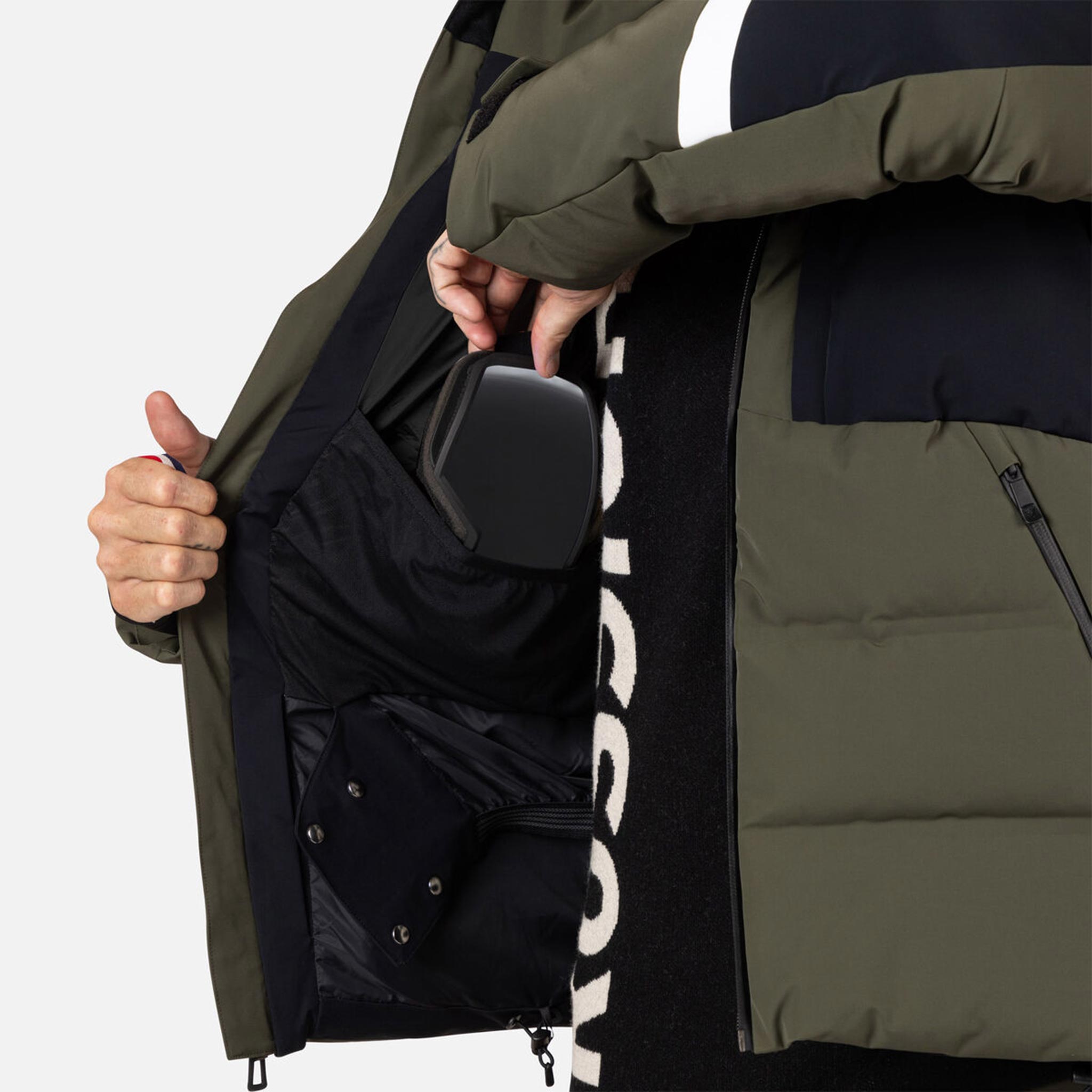 Ciastel Down Ski Jacket in Olive Shadow