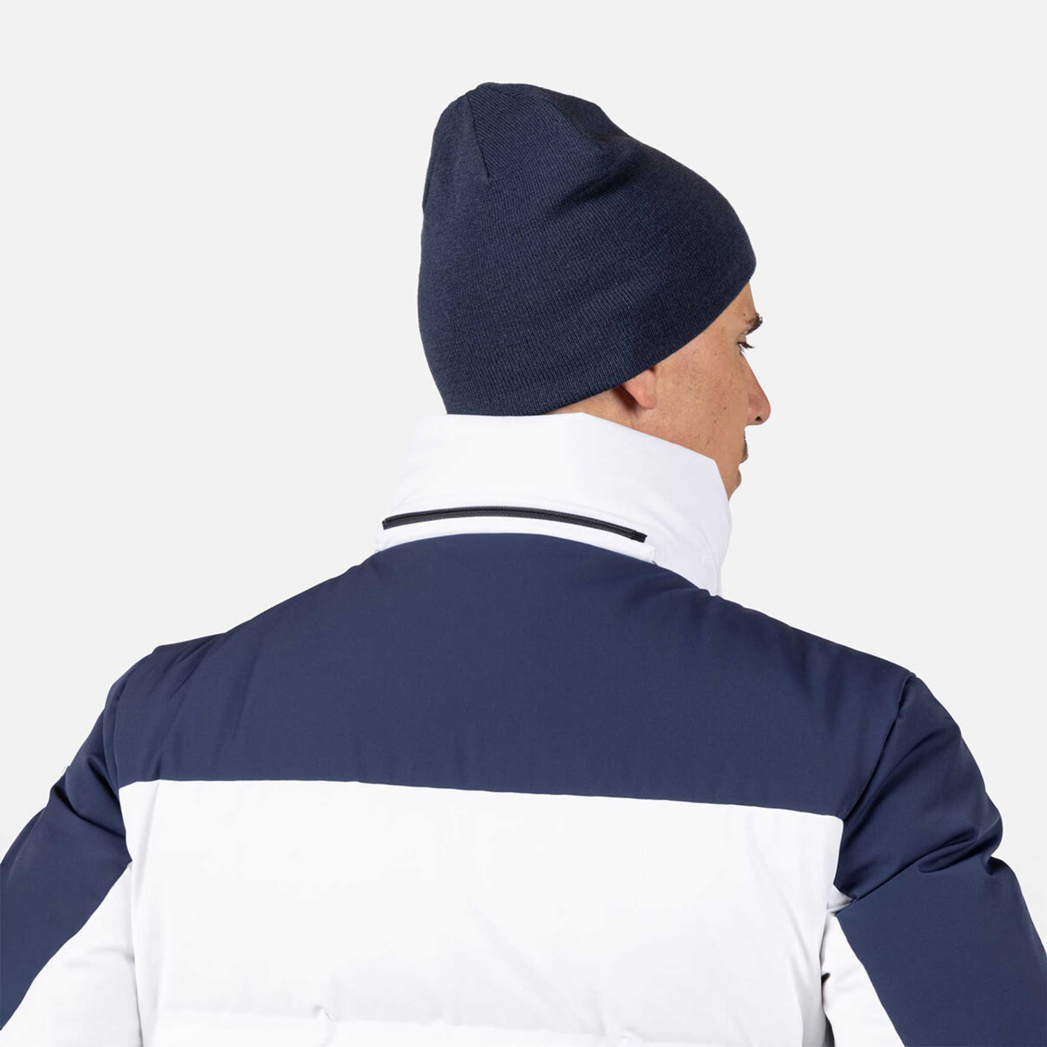 Ciastel Down Ski Jacket in White/Navy