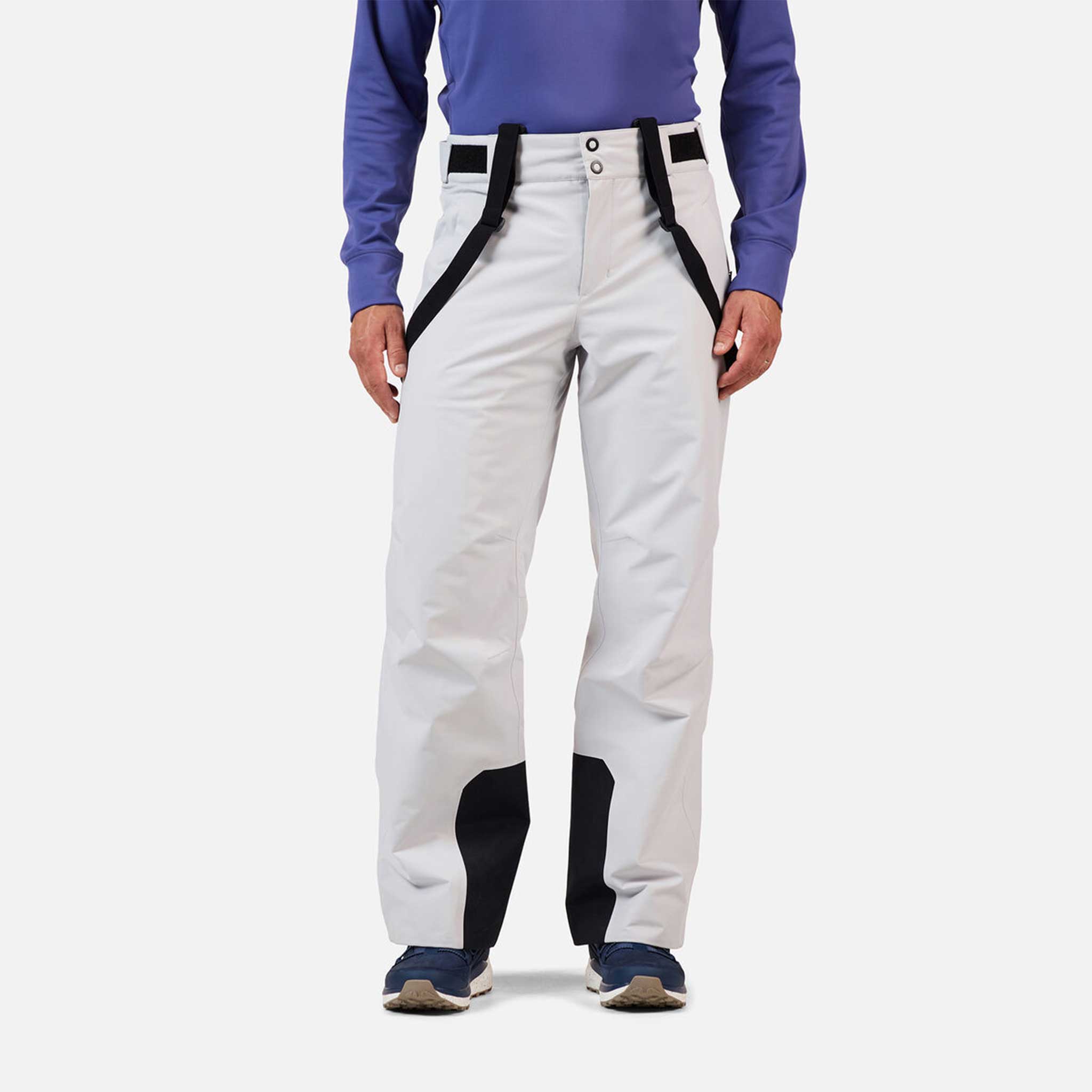 Insulated Ski Pants in Soft Grey