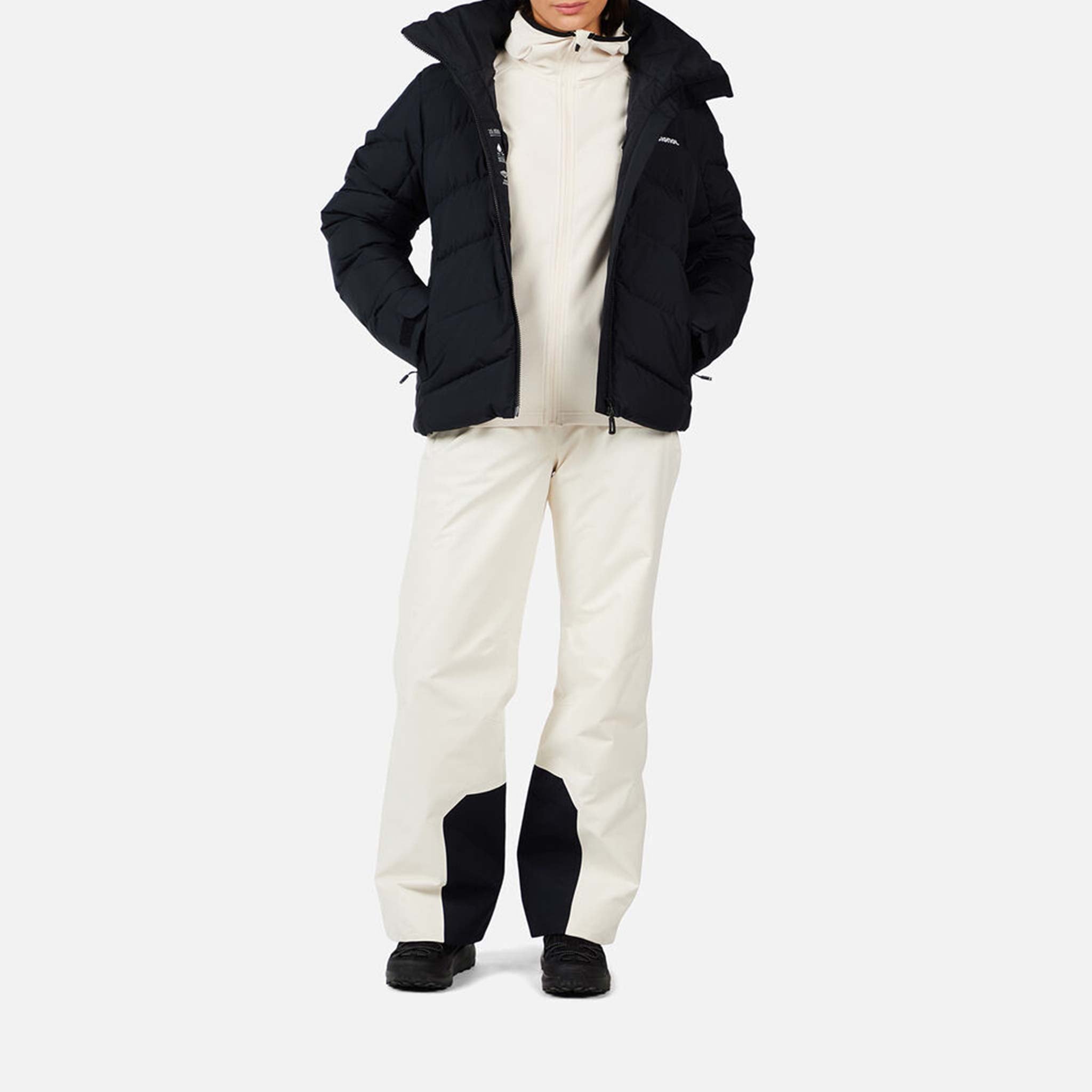 Insulated Ski Pants in Nature White