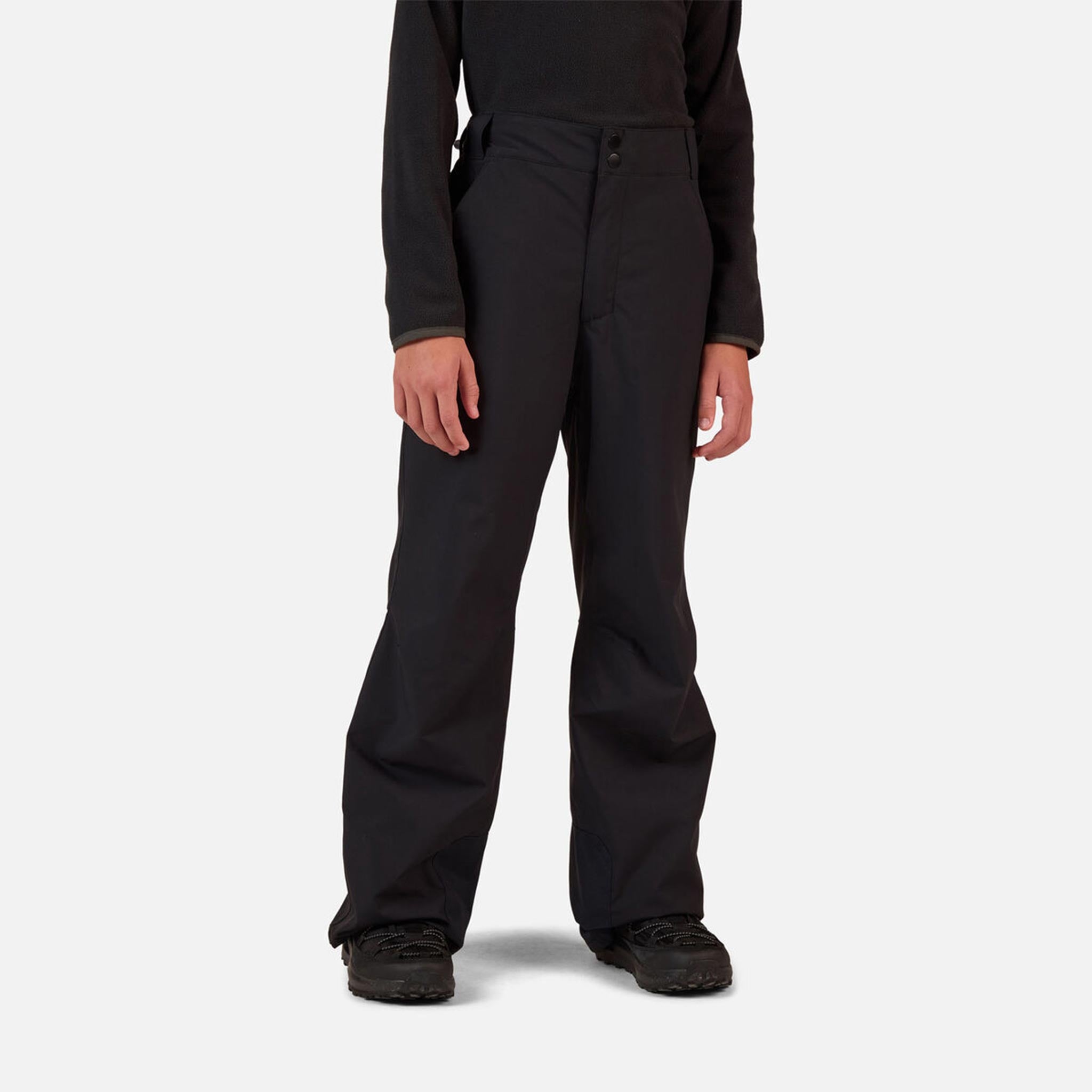 Insulated Junior Ski Pants in Black