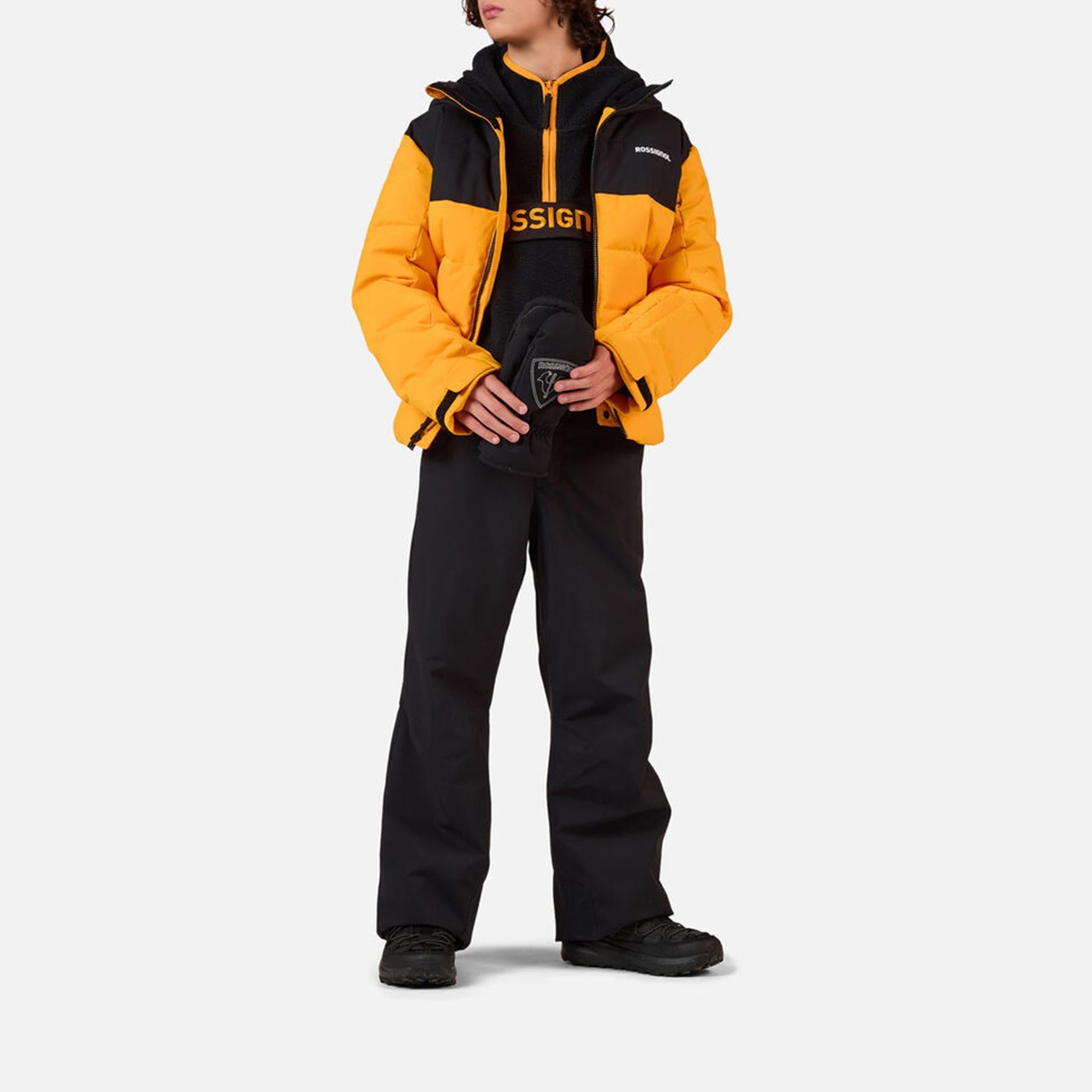 Insulated Junior Ski Pants in Black