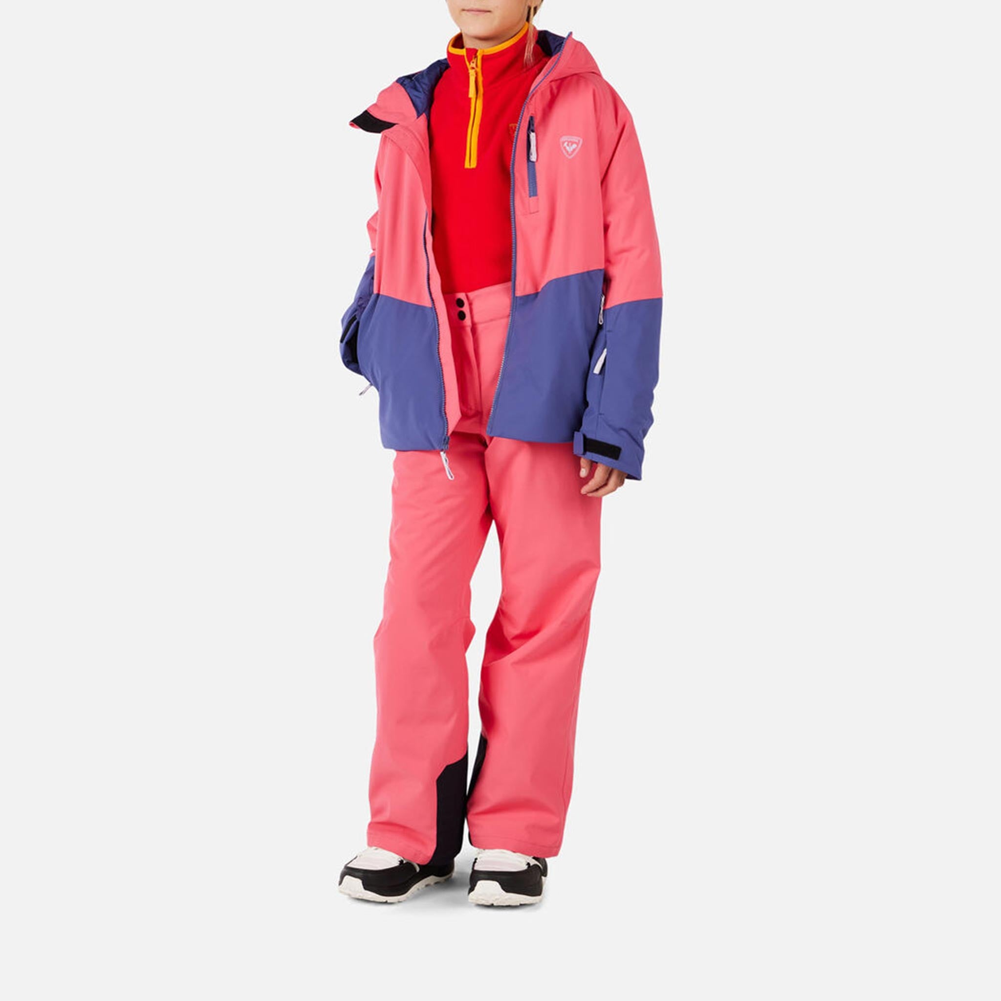 Insulated Junior Ski Pants in Rose