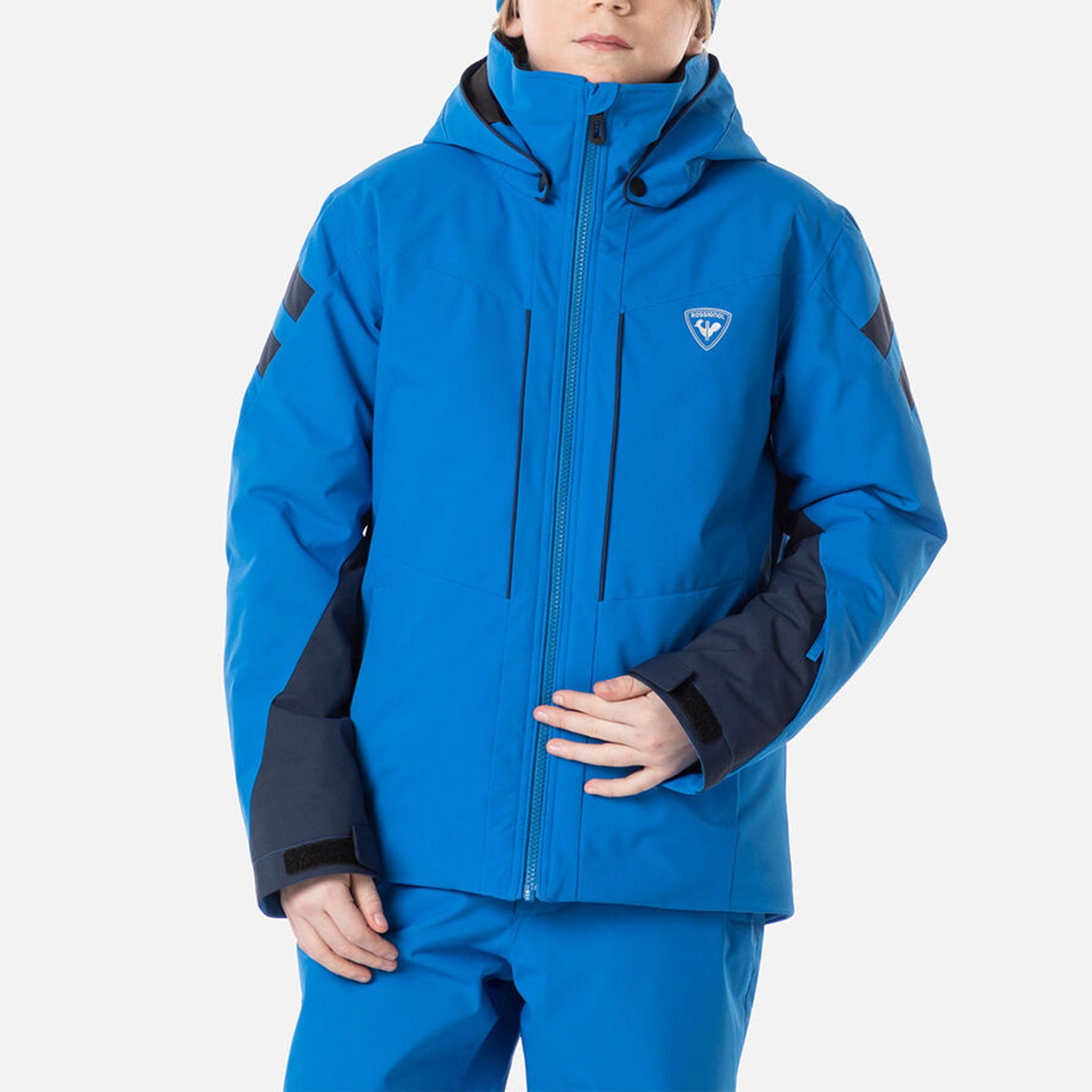 Piste Junior Ski Jacket in Lazuli Blue