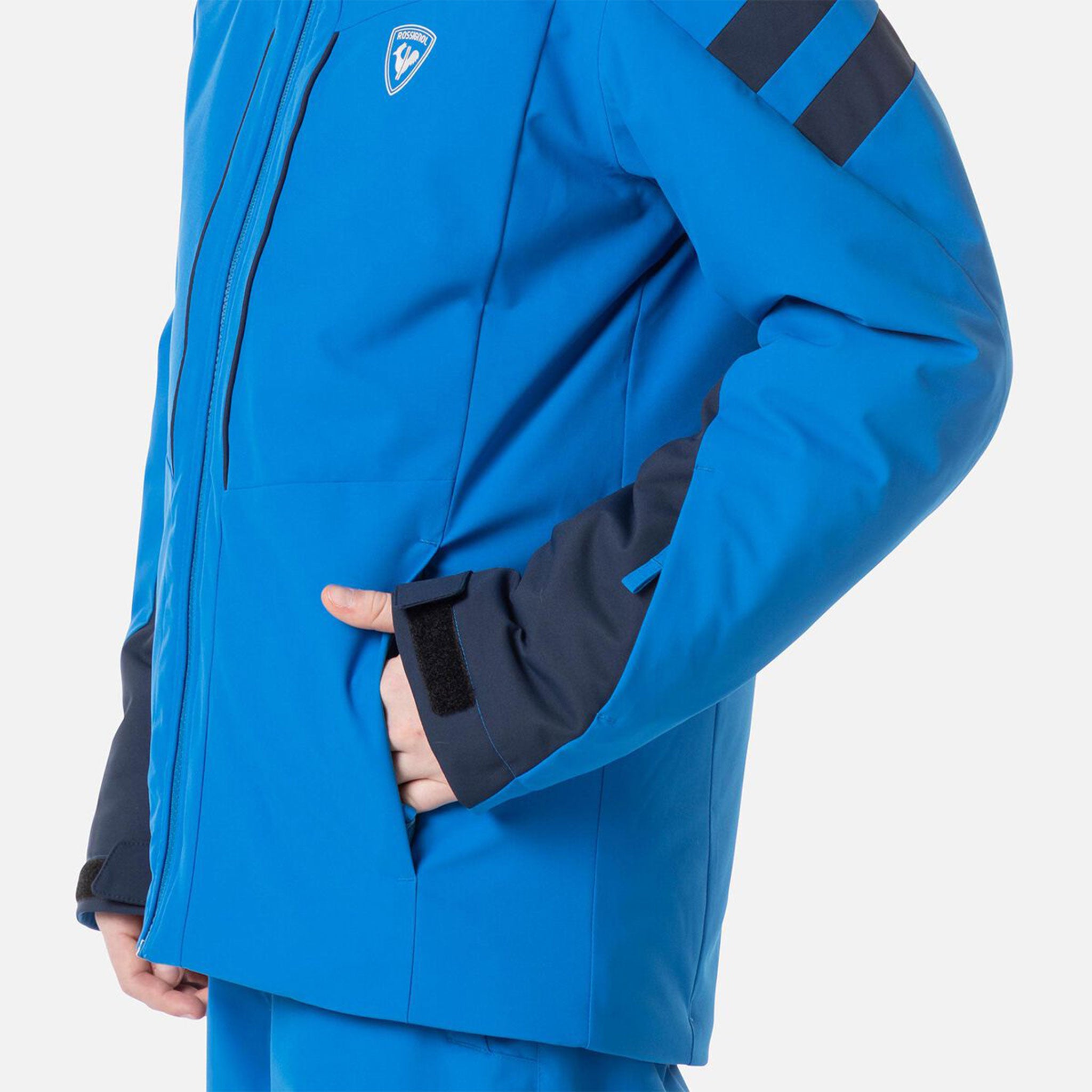 Piste Junior Ski Jacket in Lazuli Blue