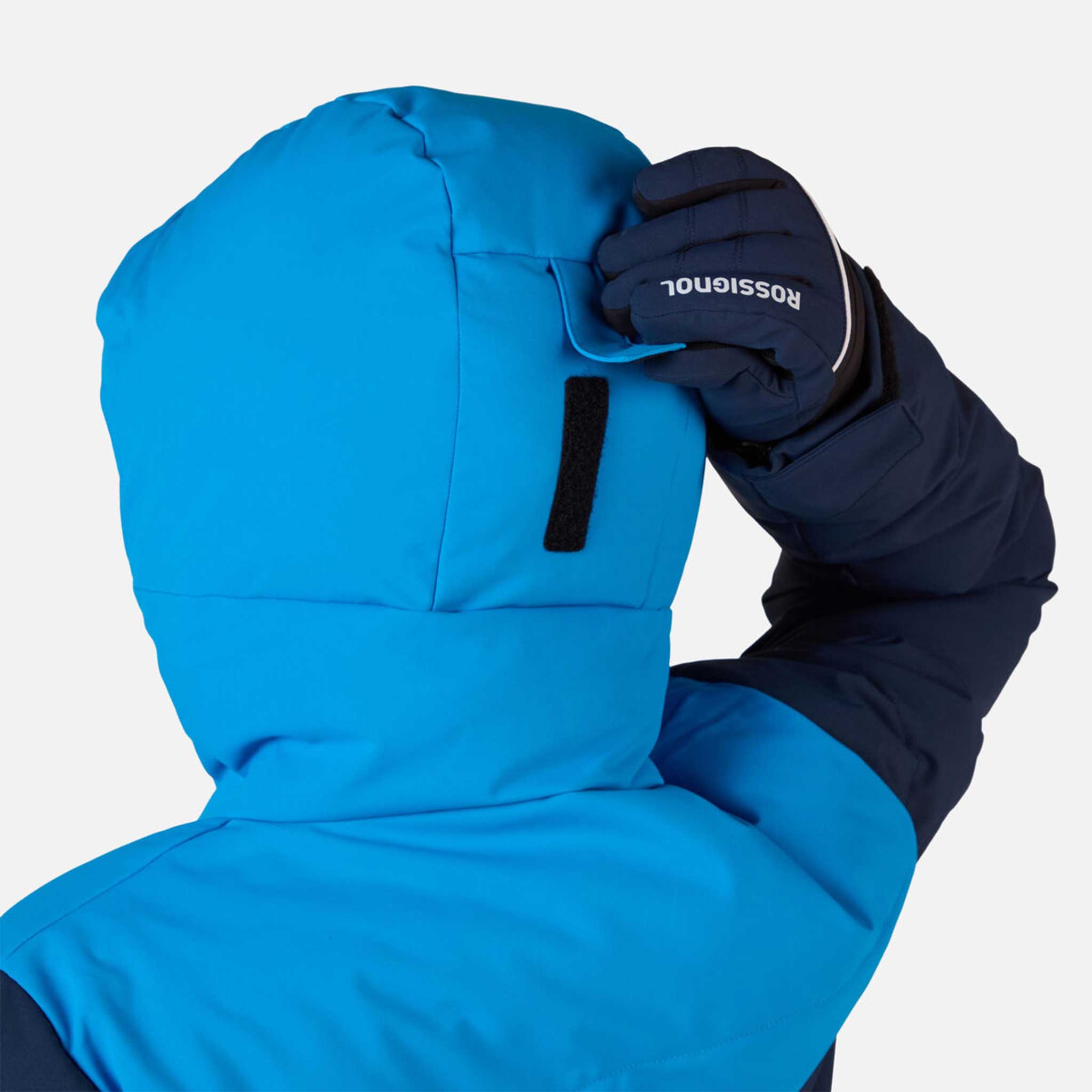 Quilted Junior Ski Jacket in Dark Navy