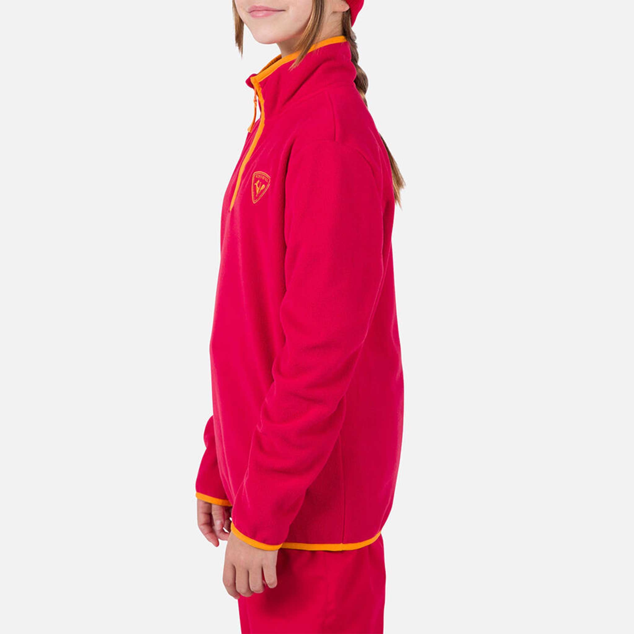 Strawpile Junior Fleece in Red