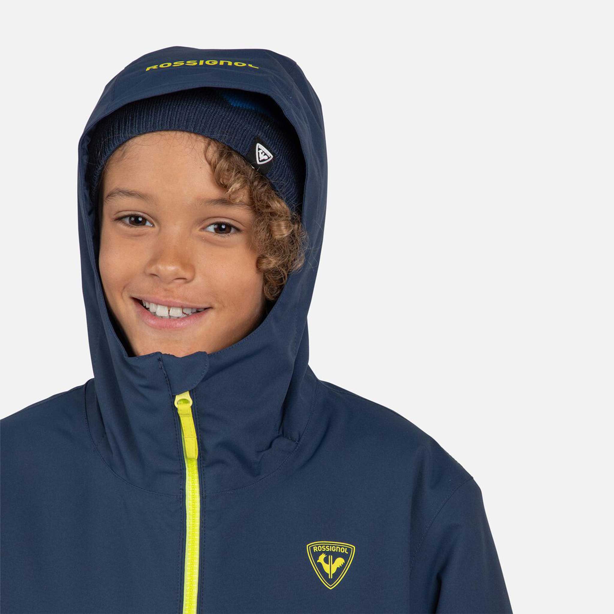 Strawpile Junior Ski Jacket in Dark Navy