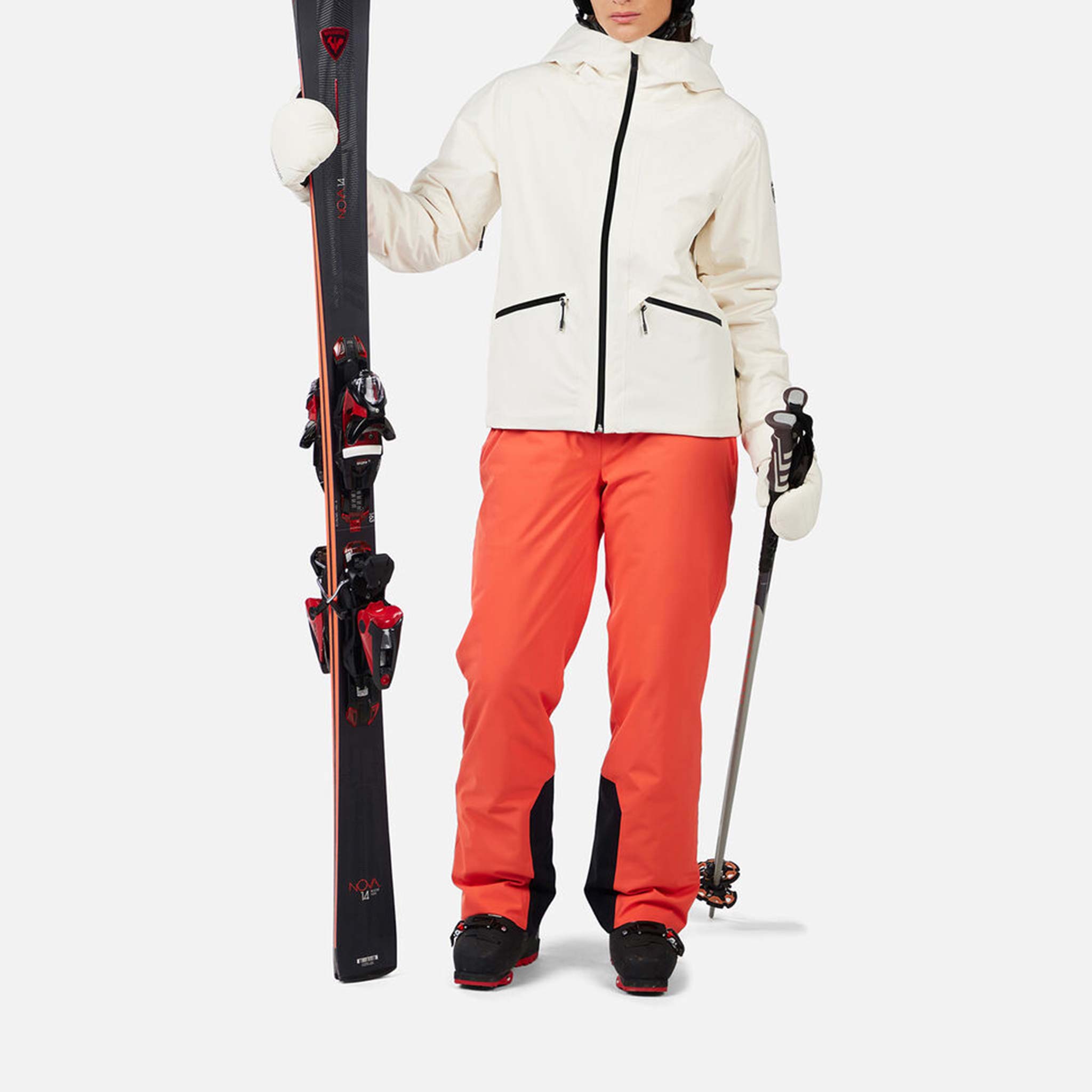 Rochrun Insulated Ski Jacket in Nature White