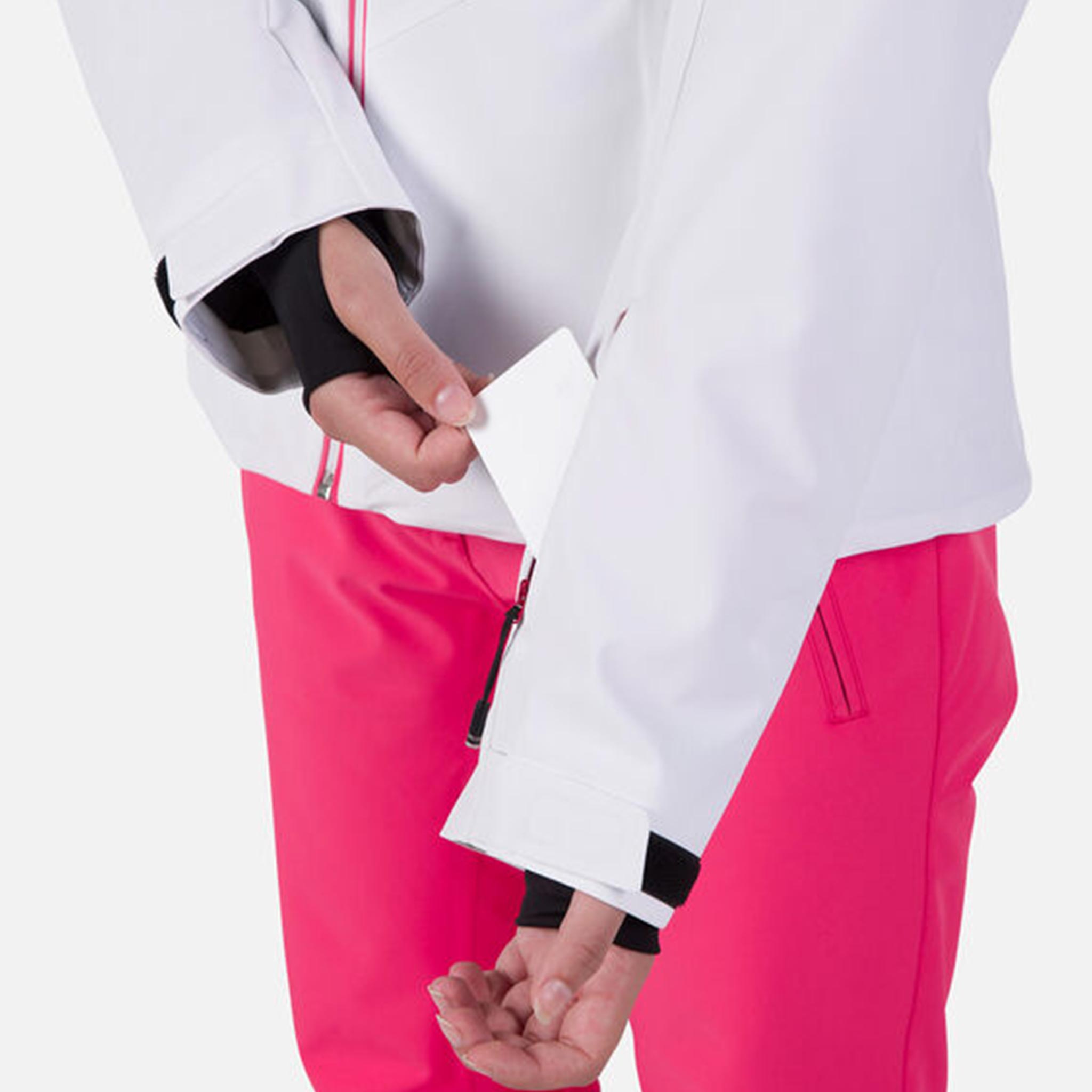 Strawpile Ski Jacket in White