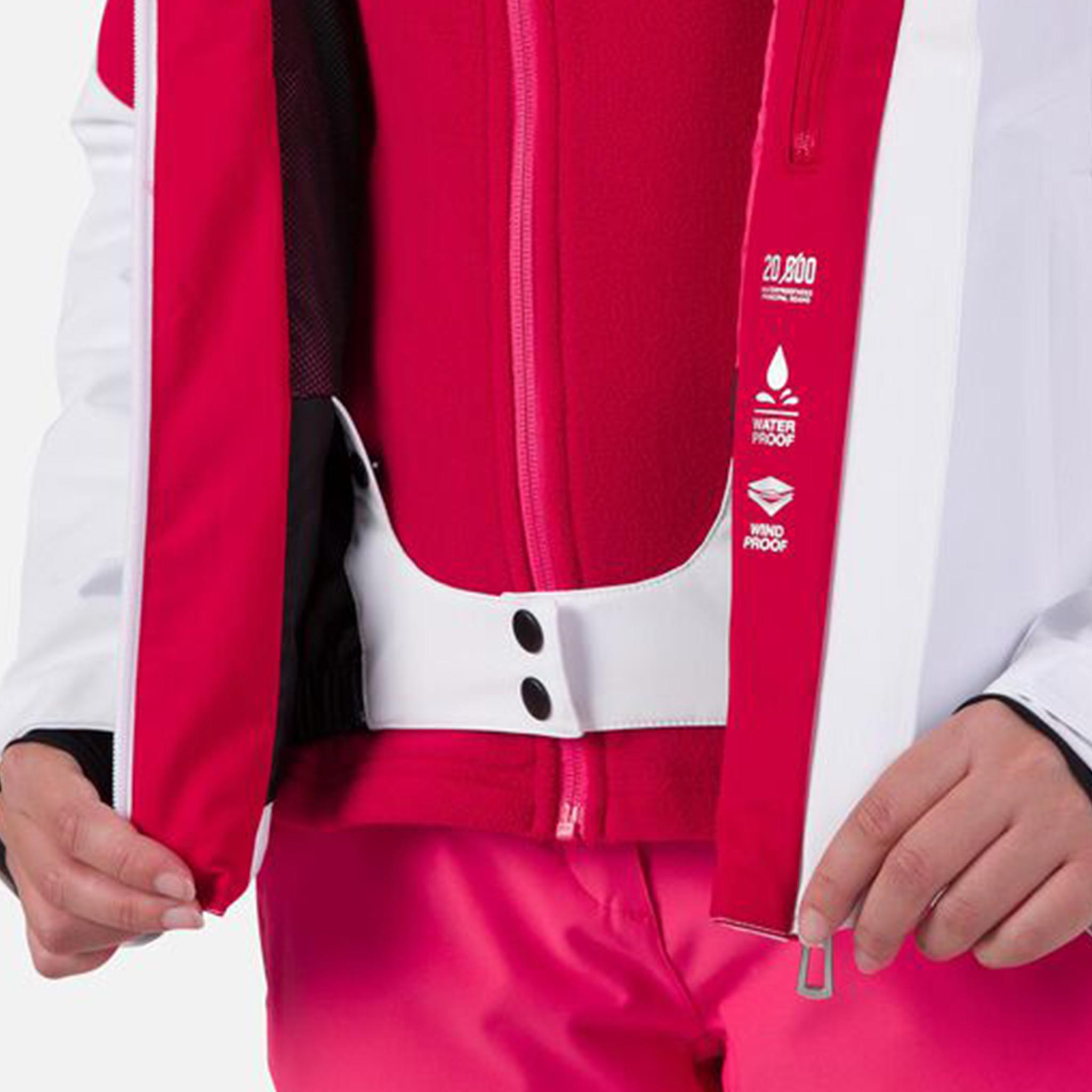 Strawpile Ski Jacket in White