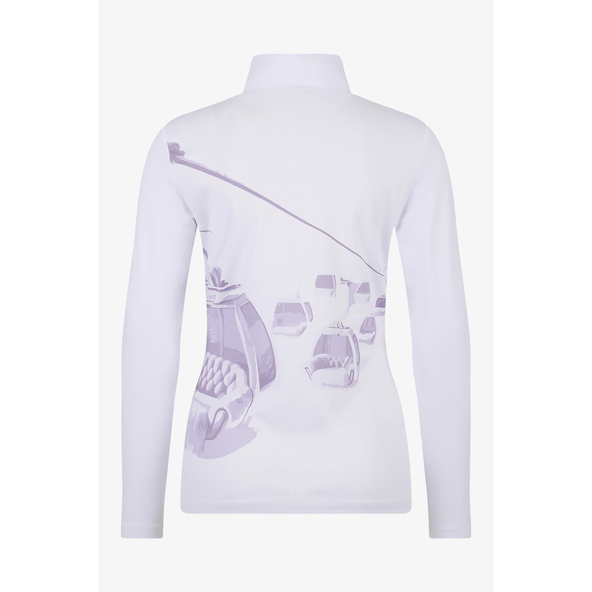 Misurina Half Zip in White