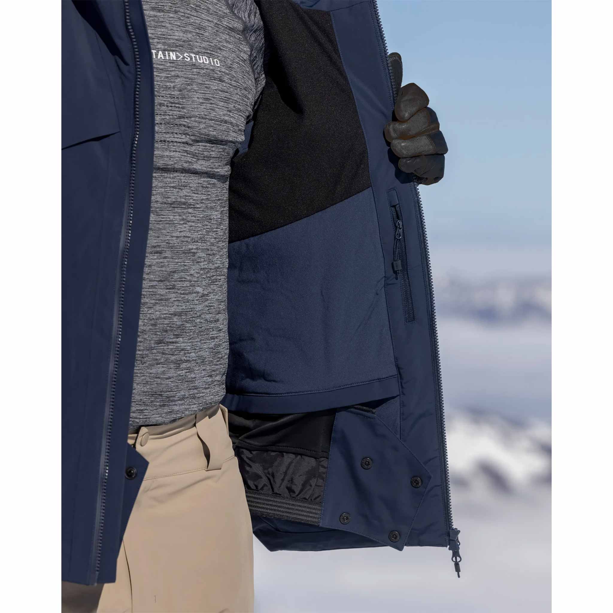 All Mountain Ski Jacket in Sky Captain