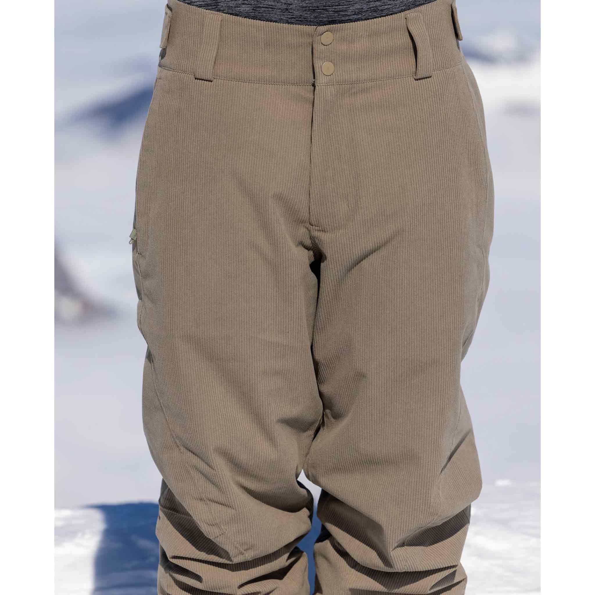 Carv Cord Ski Pant in Brindle