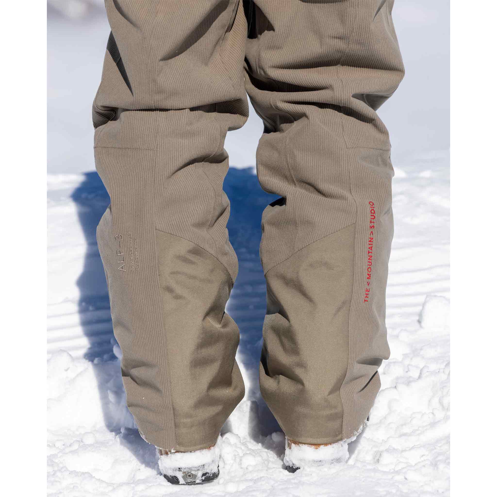 Carv Cord Ski Pant in Brindle