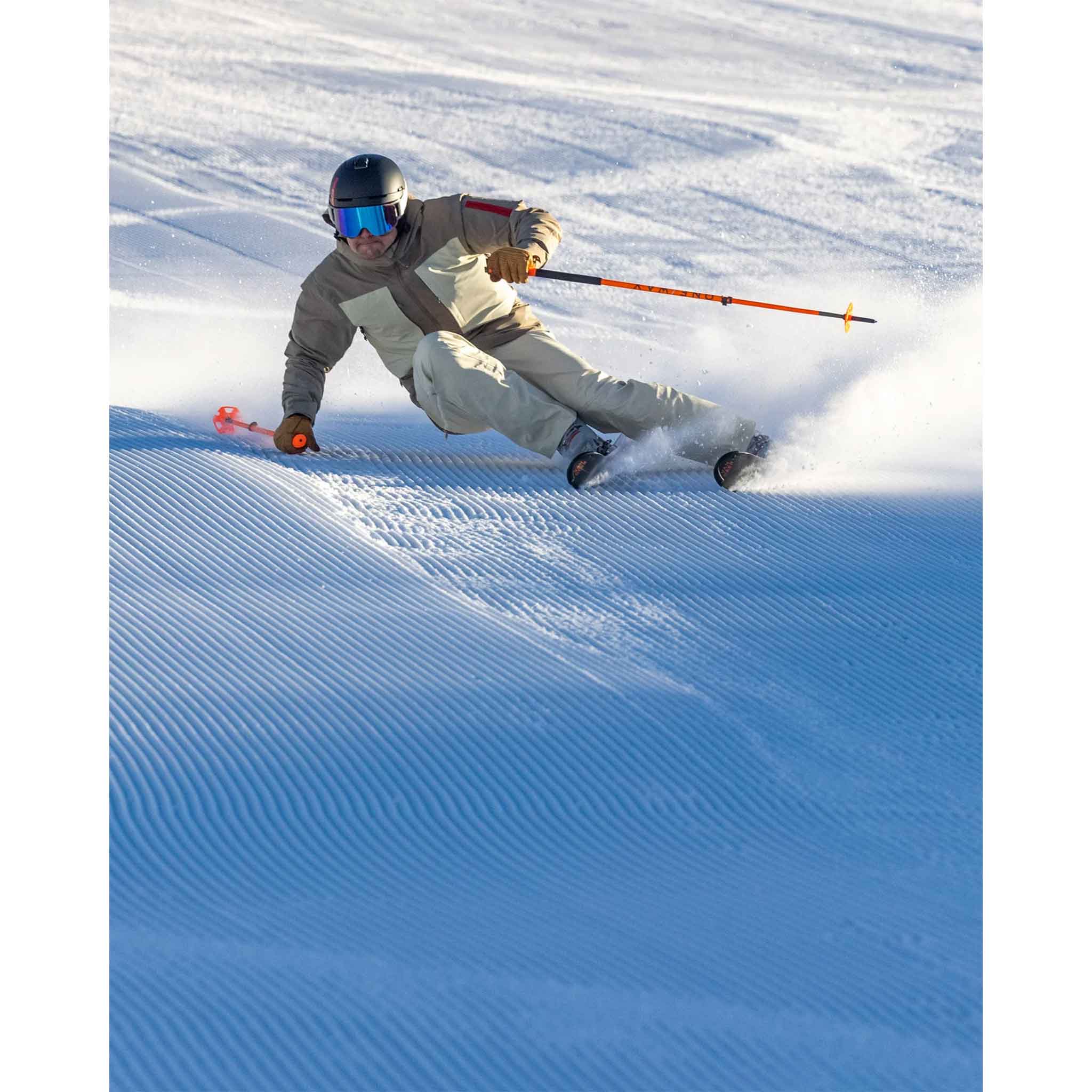 Hybrid 3L Shell Ski Jacket in Brindle