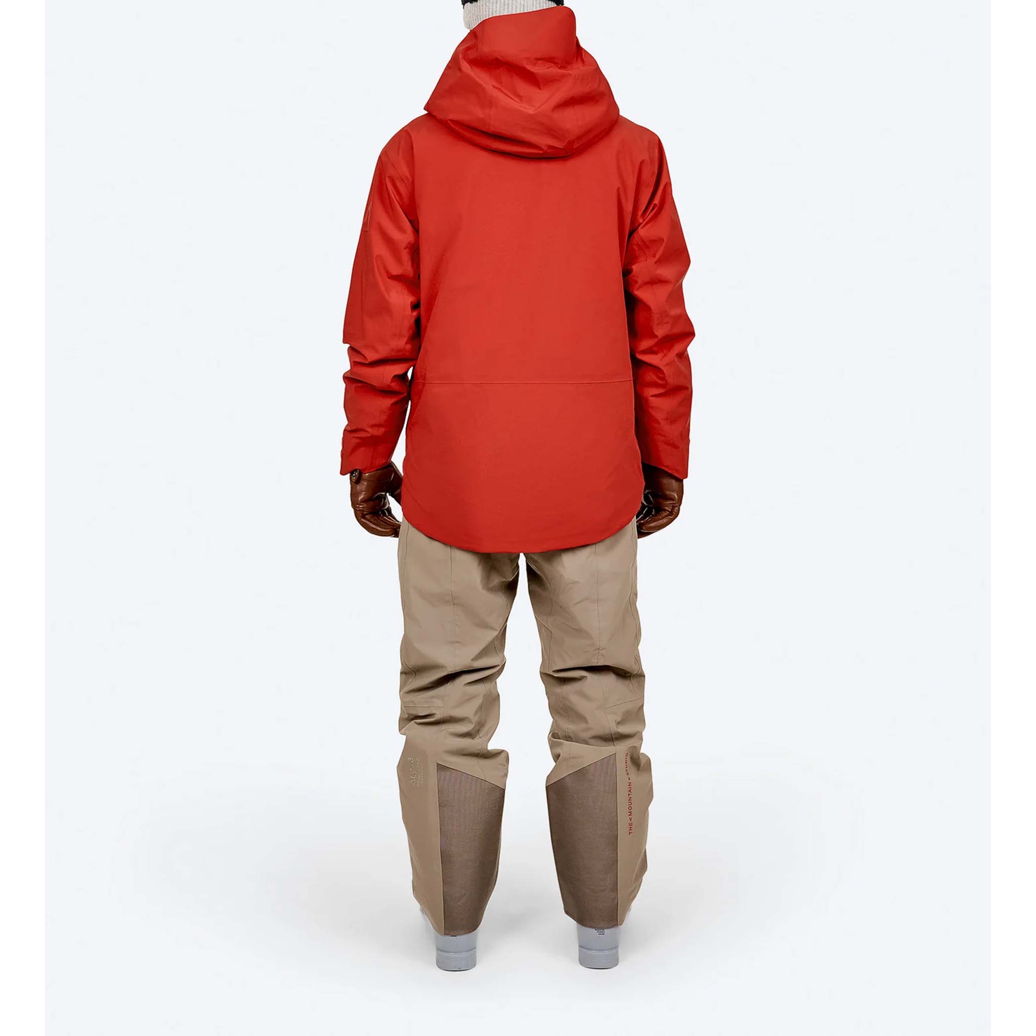 Stretch Insulated Ski Jacket in Red
