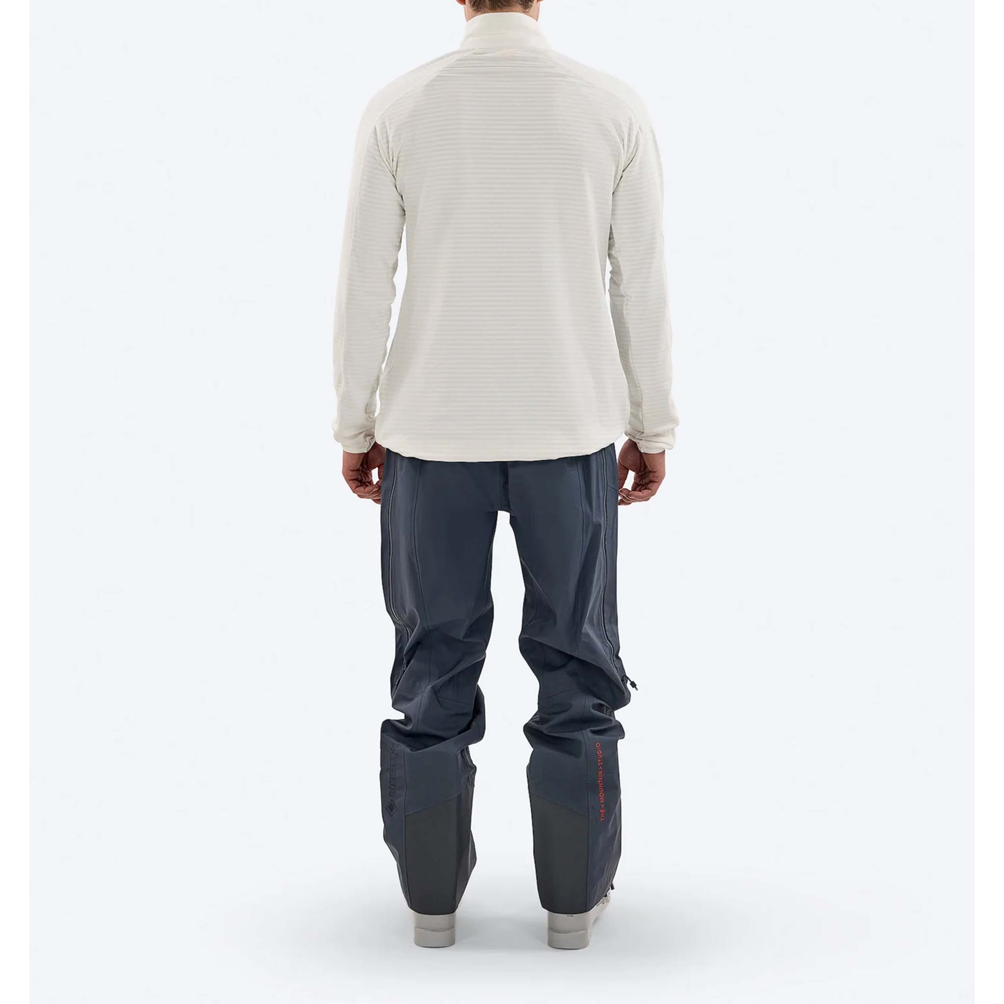 Tech Half Zip in White