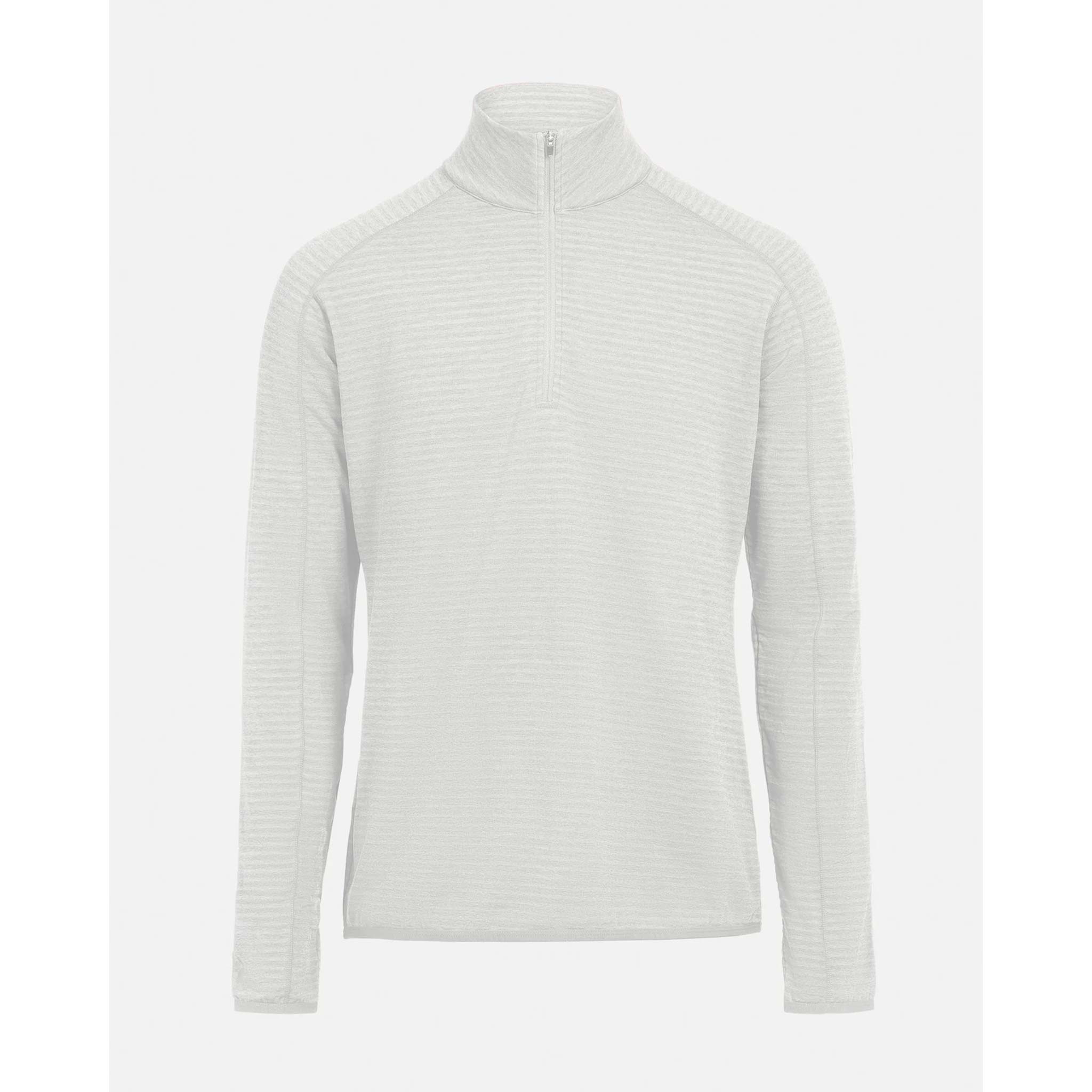 Tech Half Zip in White