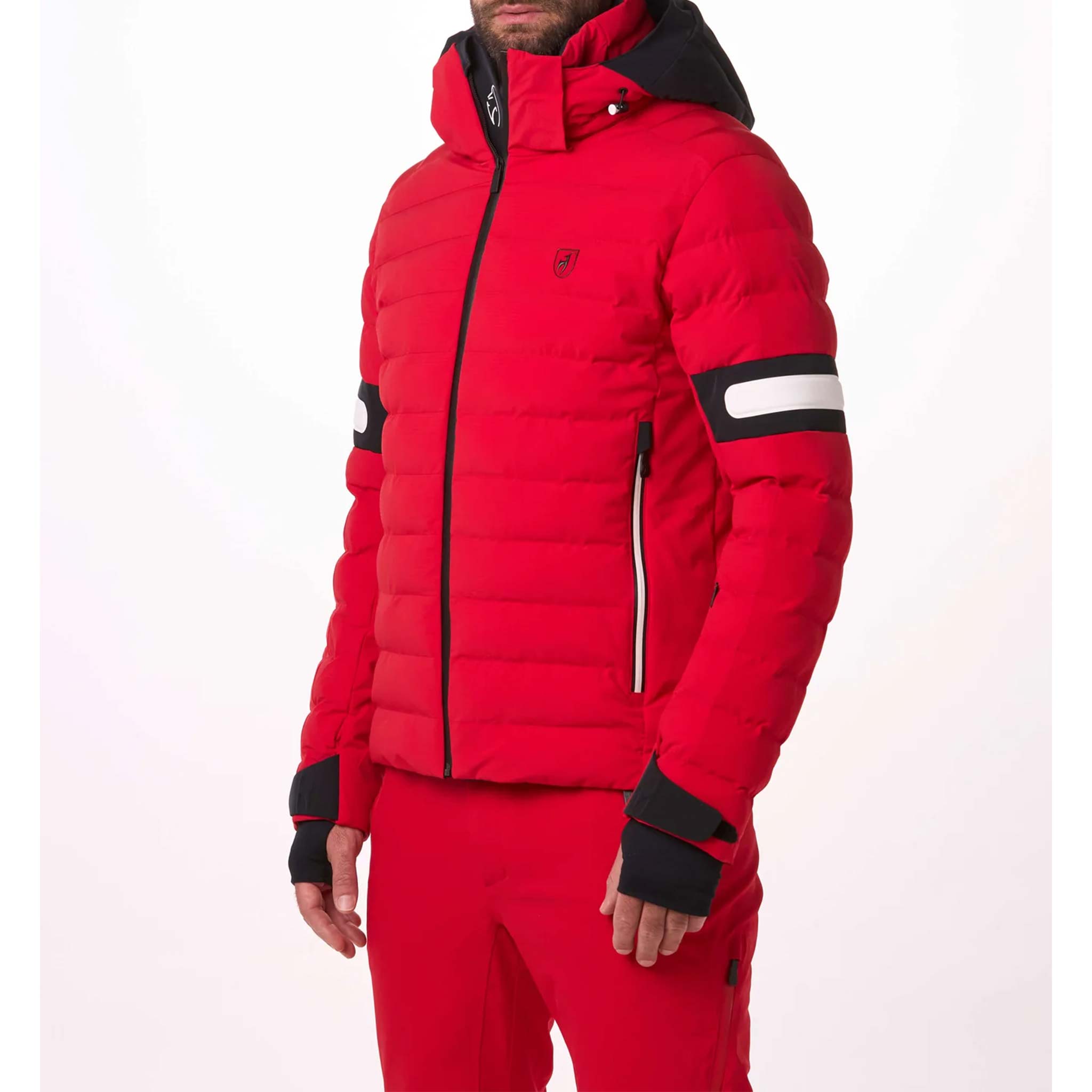 Gideon Ski Jacket in Signal Red