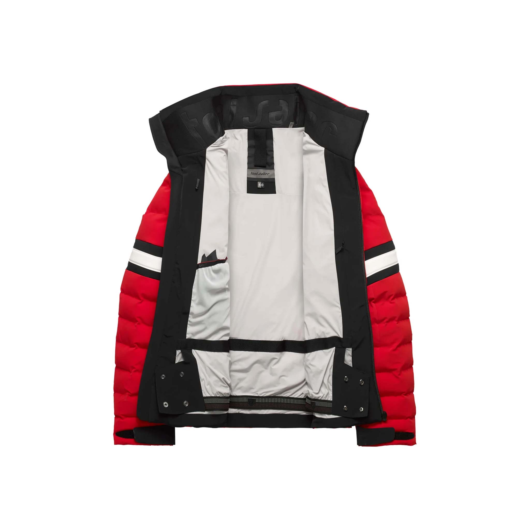 Gideon Ski Jacket in Signal Red