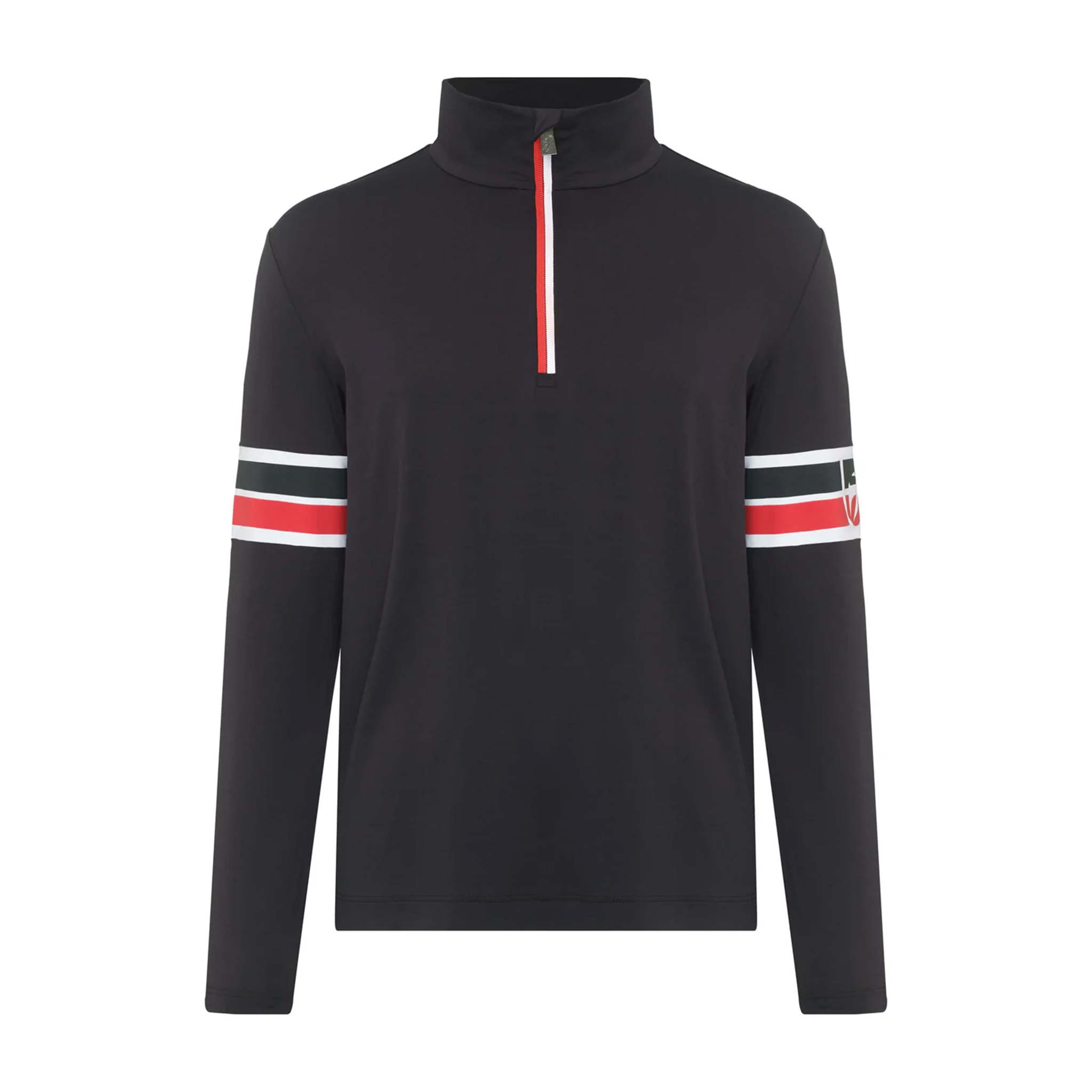Mateo Half Zip in Black