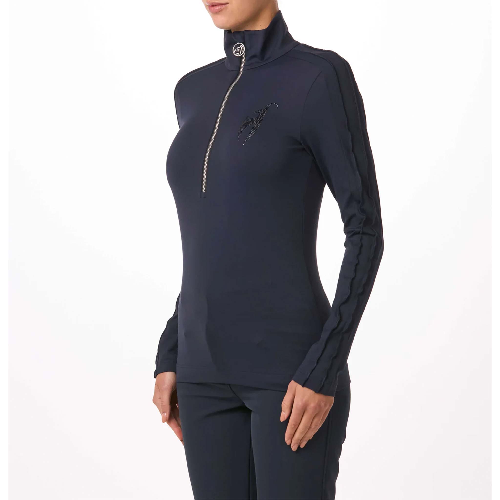 Vreni Half Zip in Midnight