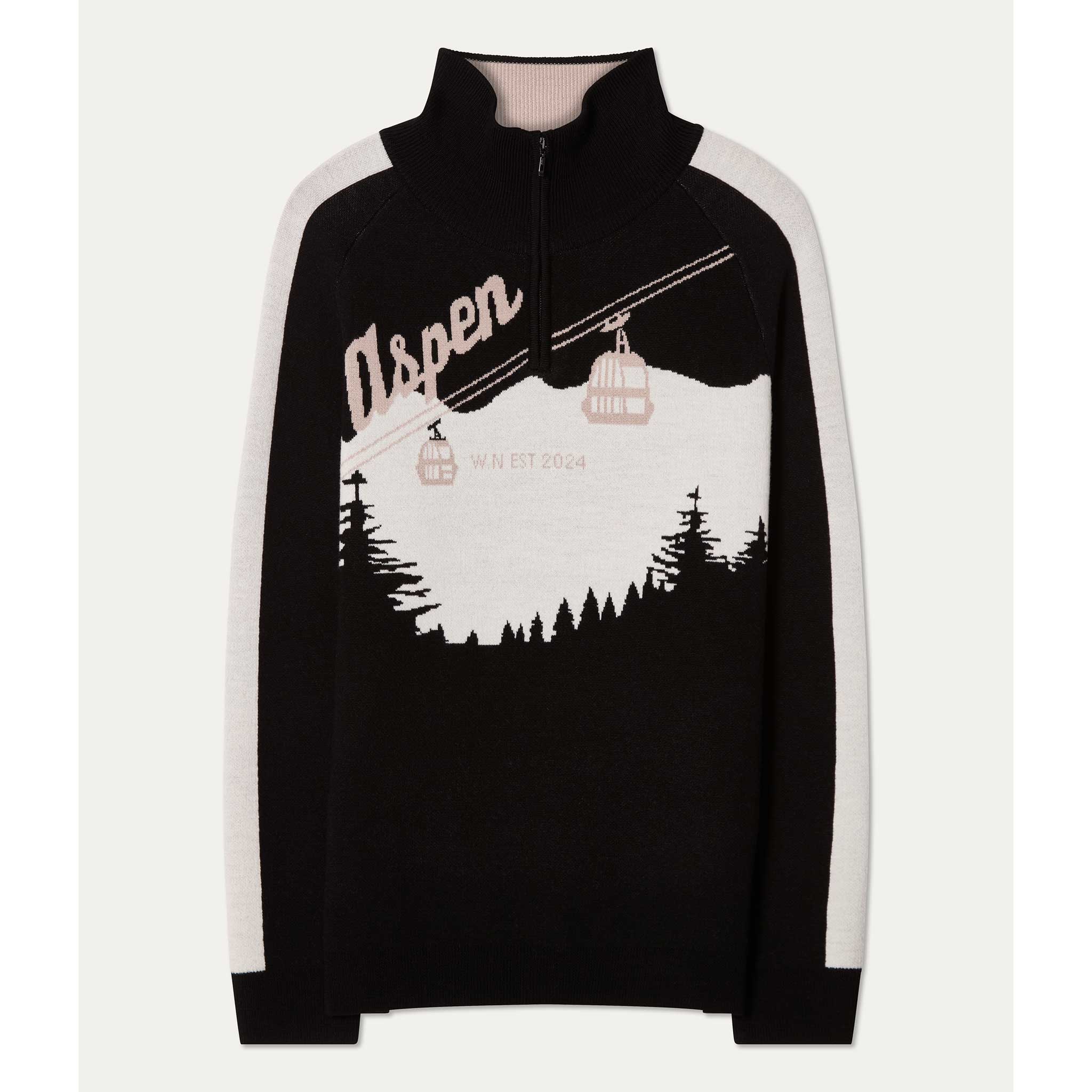Afterski Sweater in Black