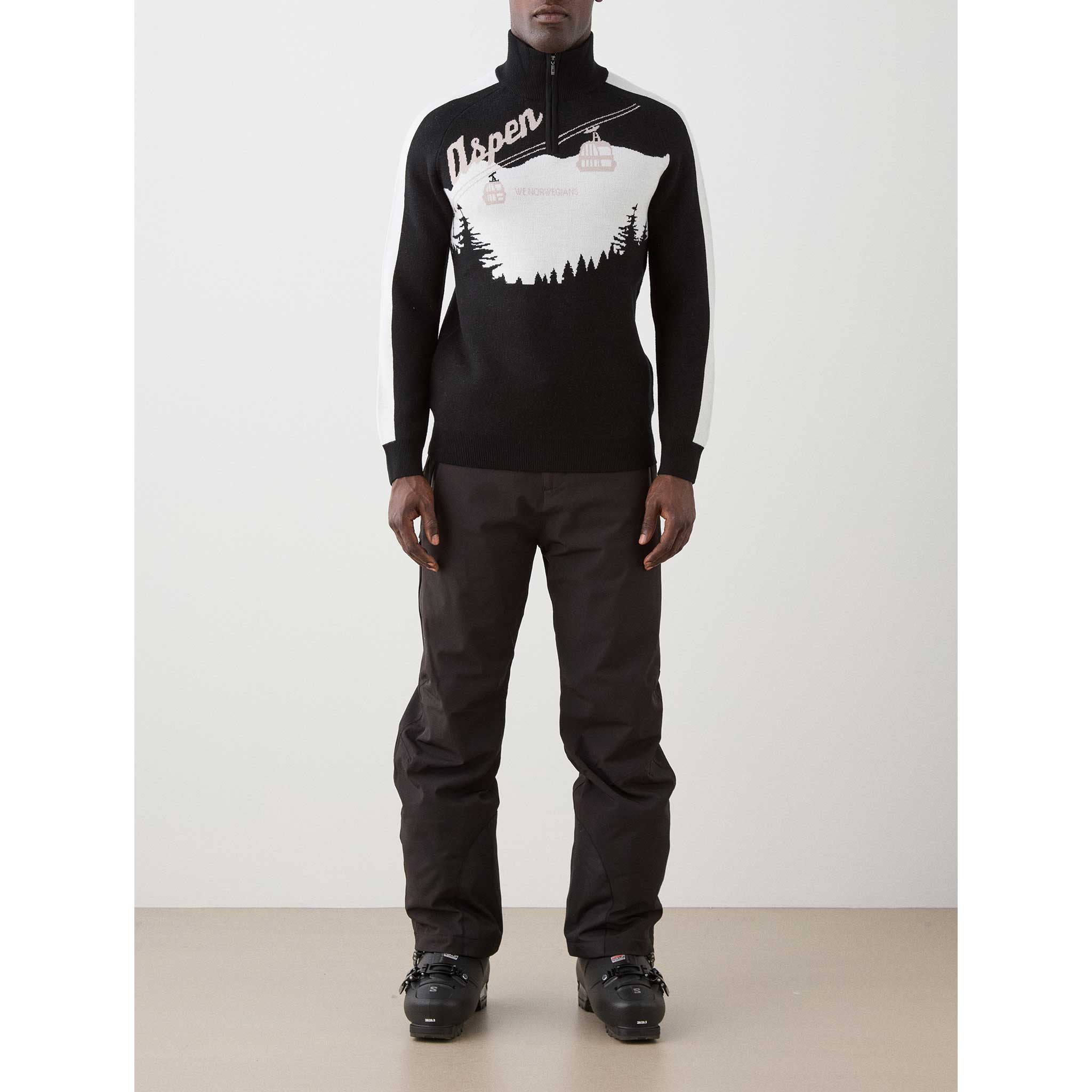 Afterski Sweater in Black