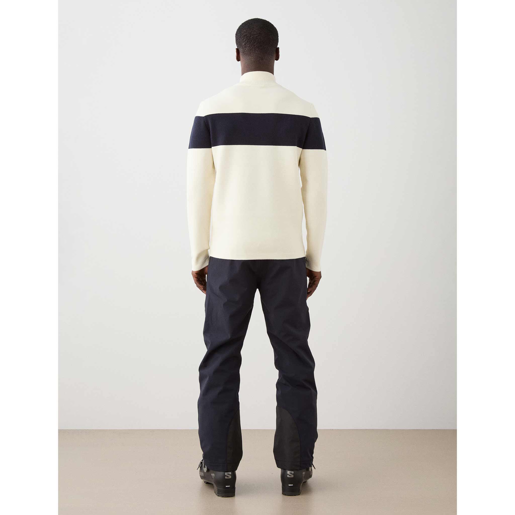 Holmenkollen Zipup Sweater in White