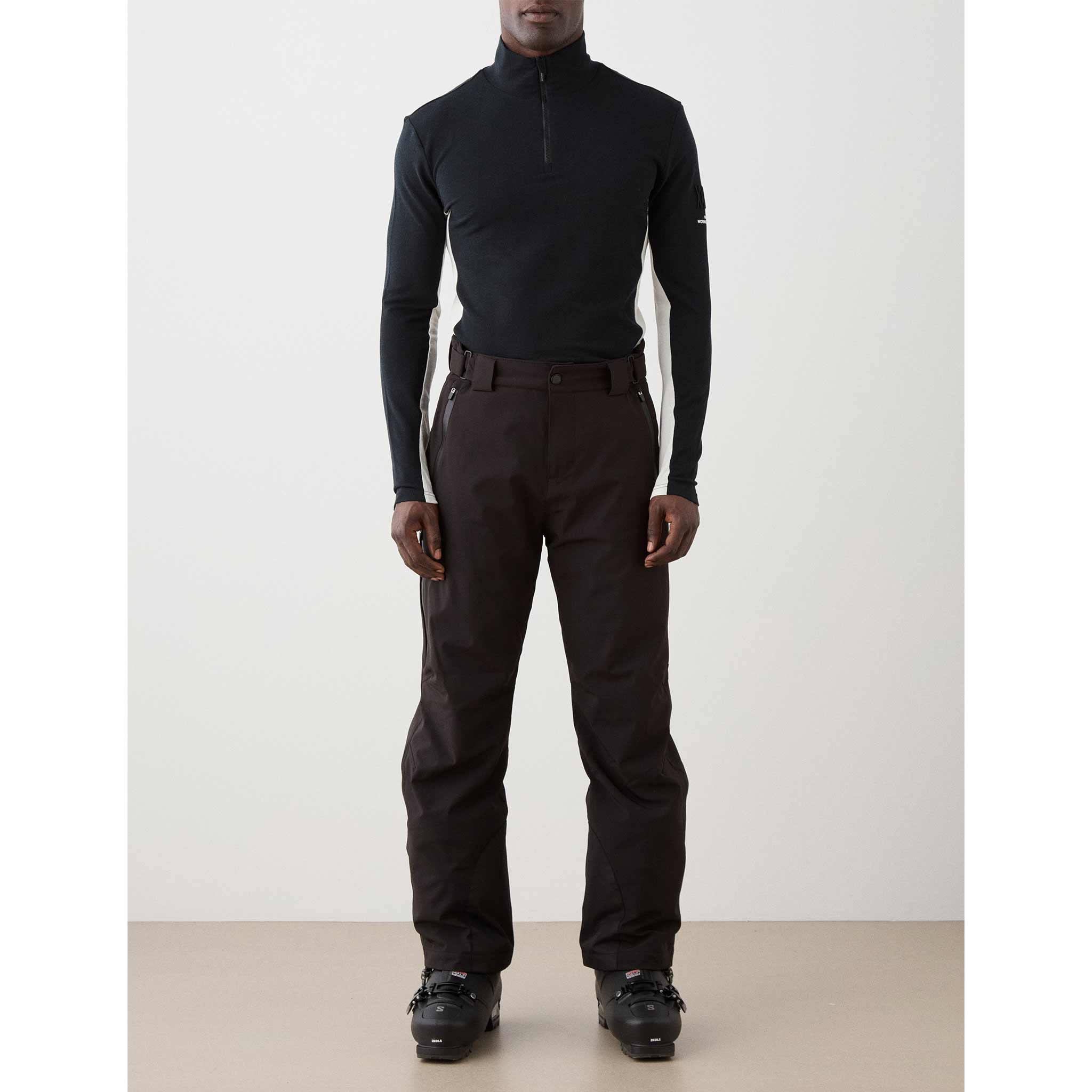 Voss Zipup Sweater in Black