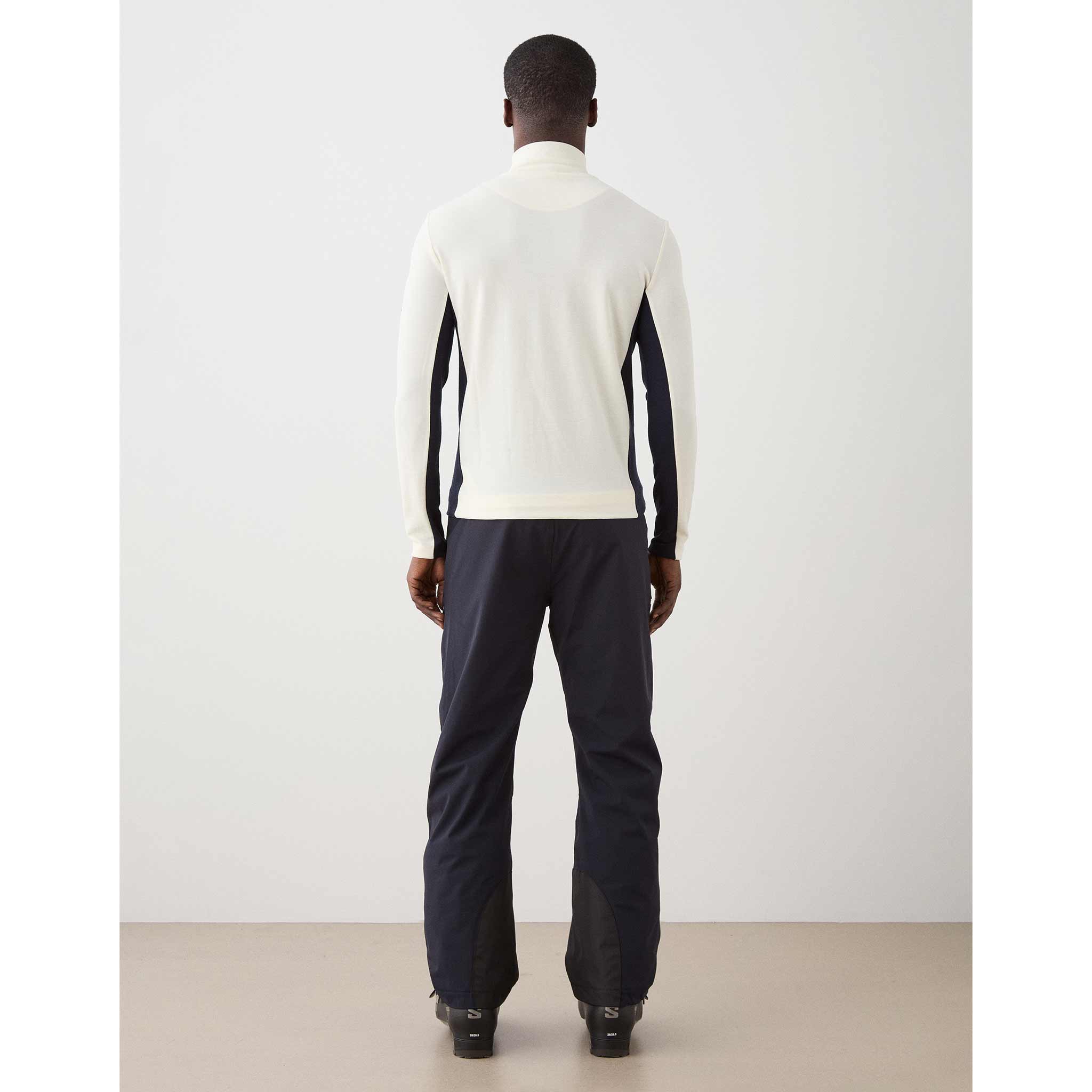 Voss Zipup Sweater in White