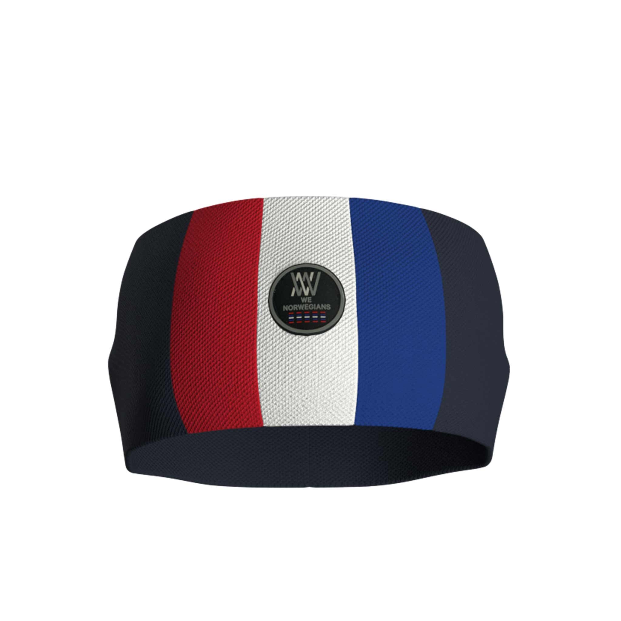 Ski Headband in Navy Flag