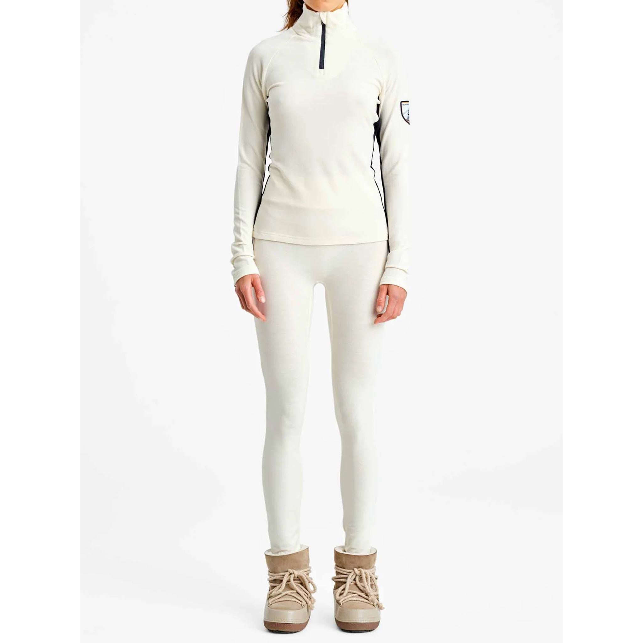 Ski Leggings in White