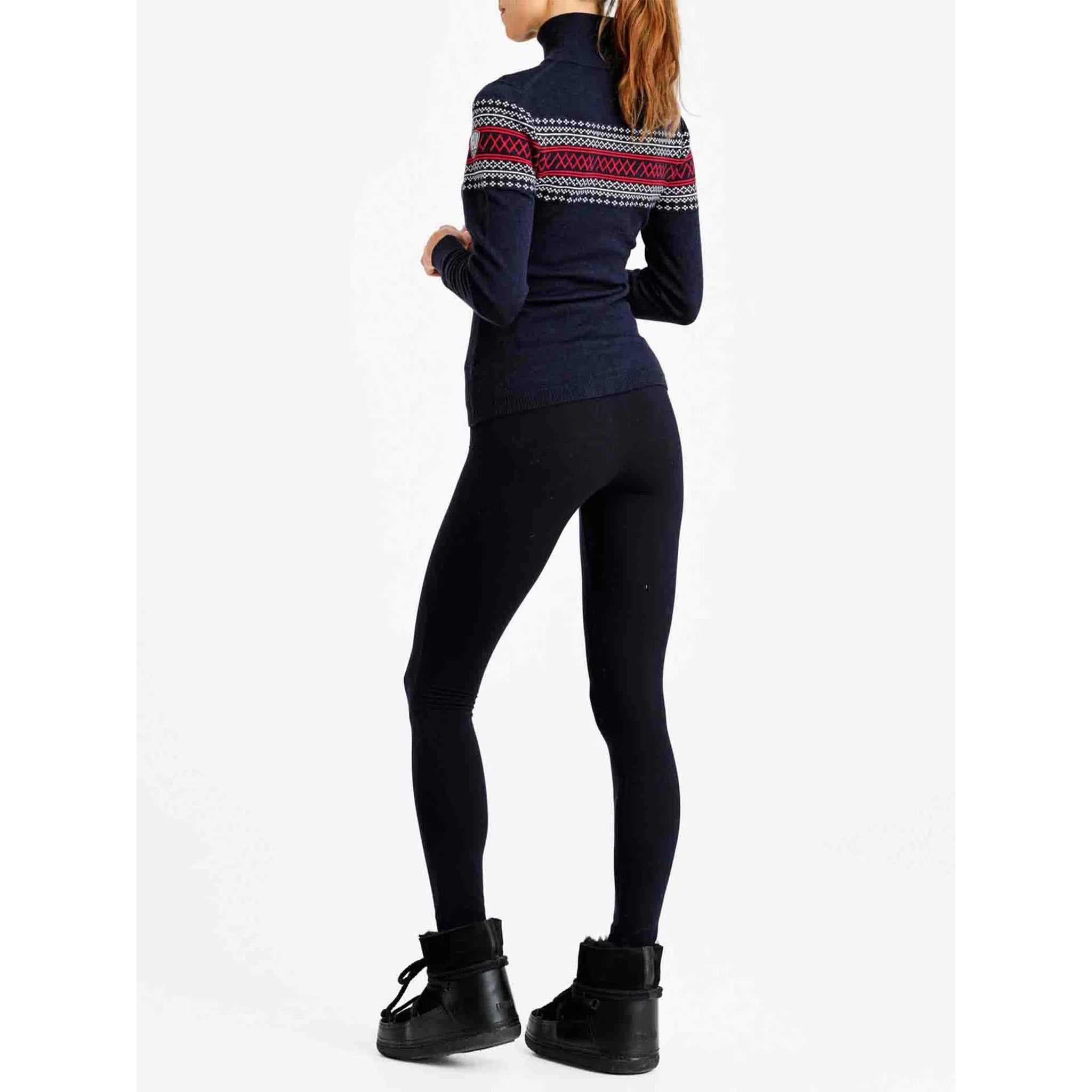 Signature Zipup Sweater in Navy