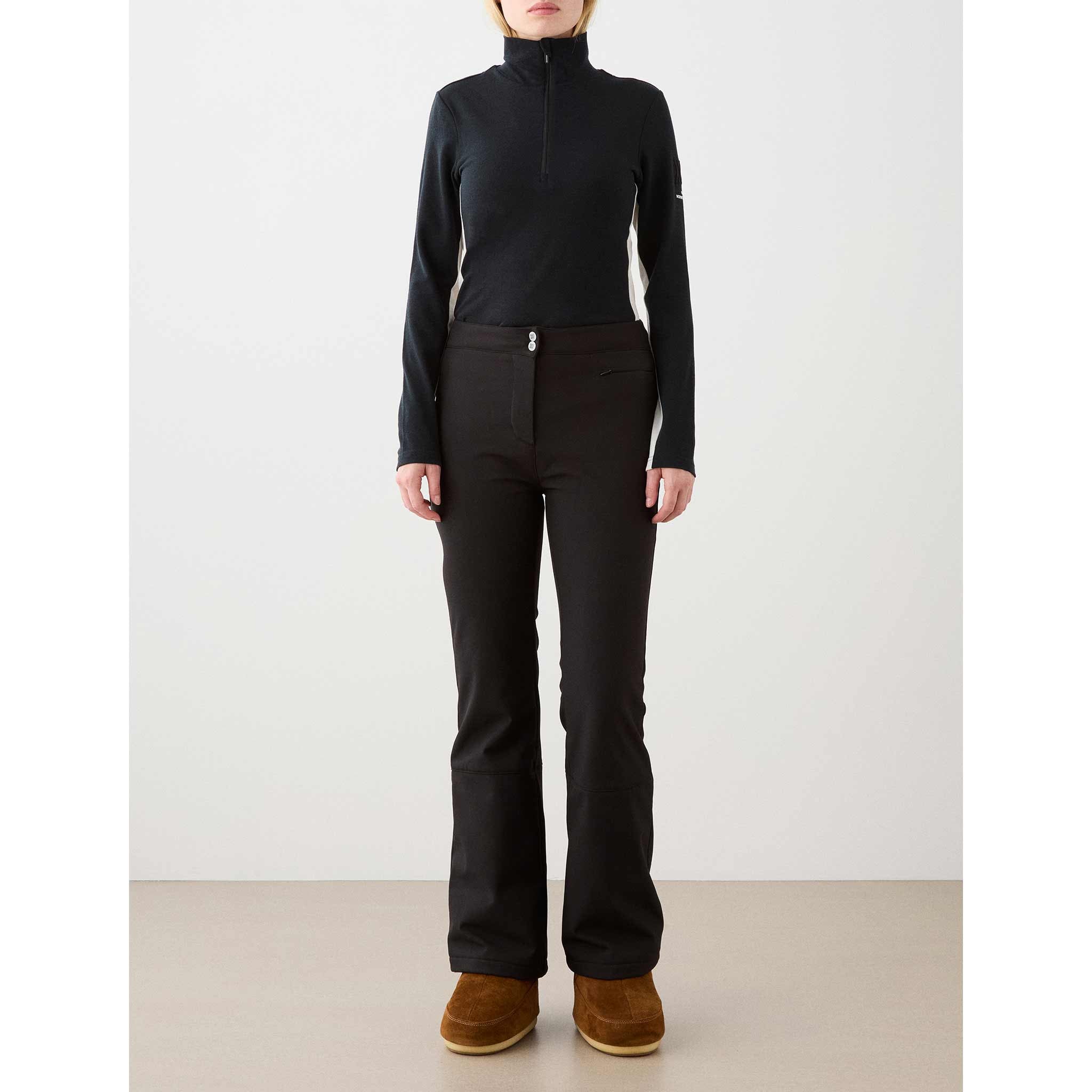 Voss Zipup Sweater in Black