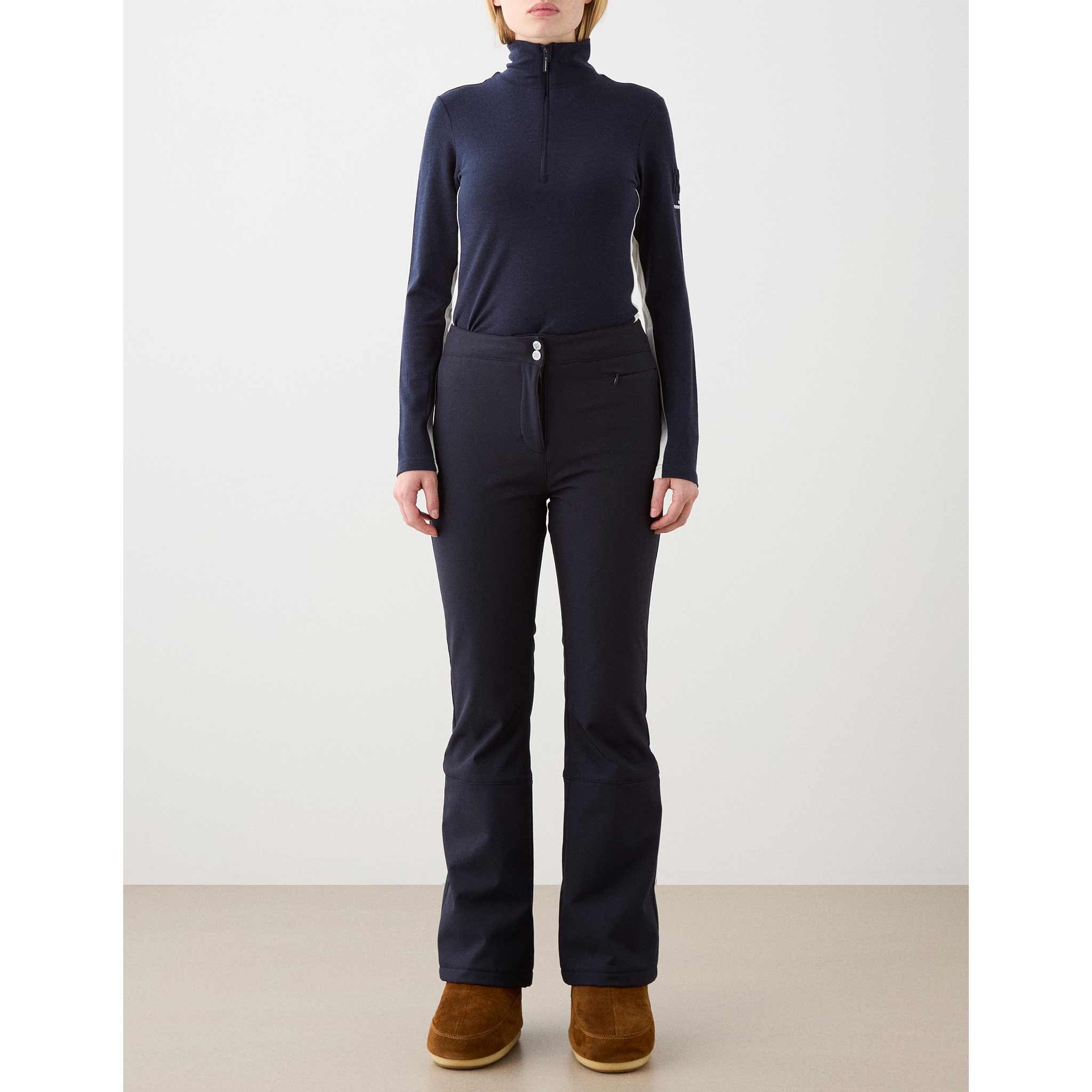 Voss Zipup Sweater in Navy