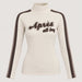 Alp n Rock women's Apres All Day Mockneck in fossil, front view.