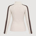 Alp n Rock women's Apres All Day Mockneck in fossil, back view.