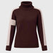 Alp n Rock women's Killian Sweater in cabernet, front view.