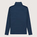 Amundsen 5Mila Half Zip in Navy Stripe, back product view.
