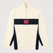 Amundsen 5Mila Half Zip Sweater in Oatmeal, front product view.
