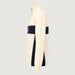 Amundsen 5Mila Half Zip Sweater in Oatmeal, side product view.